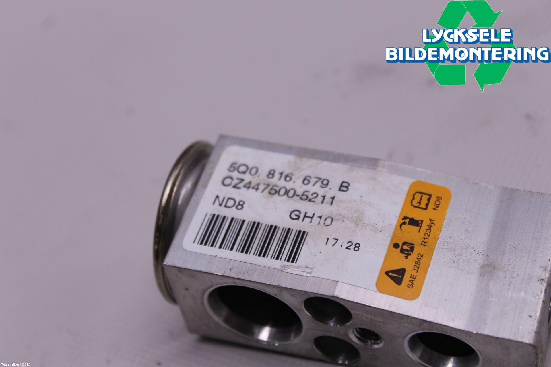 Volkswagen VW PASSAT 15-19 Ac Expansionsventil