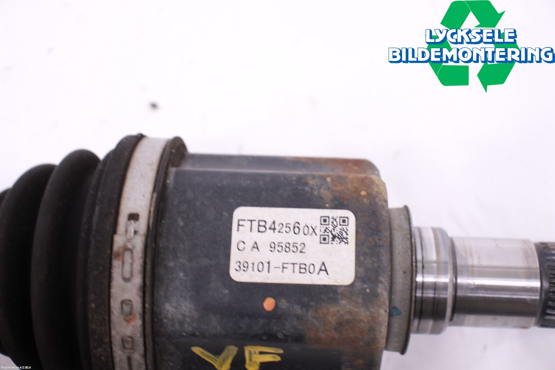 Mazda 6 13- Drivaxel Fram Vänster