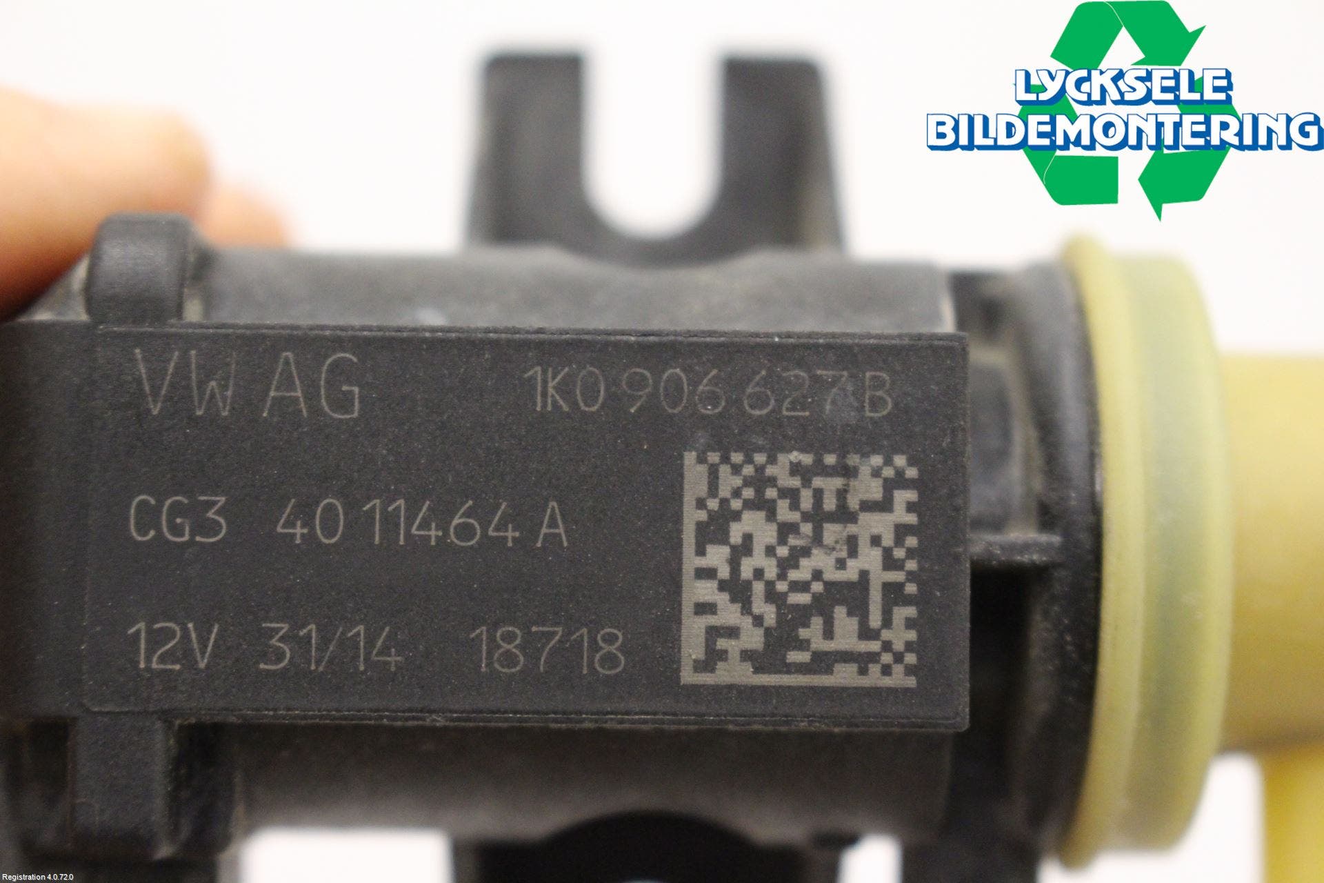 Volkswagen VW GOLF / E-GOLF VII 13-20 Vakuumventil