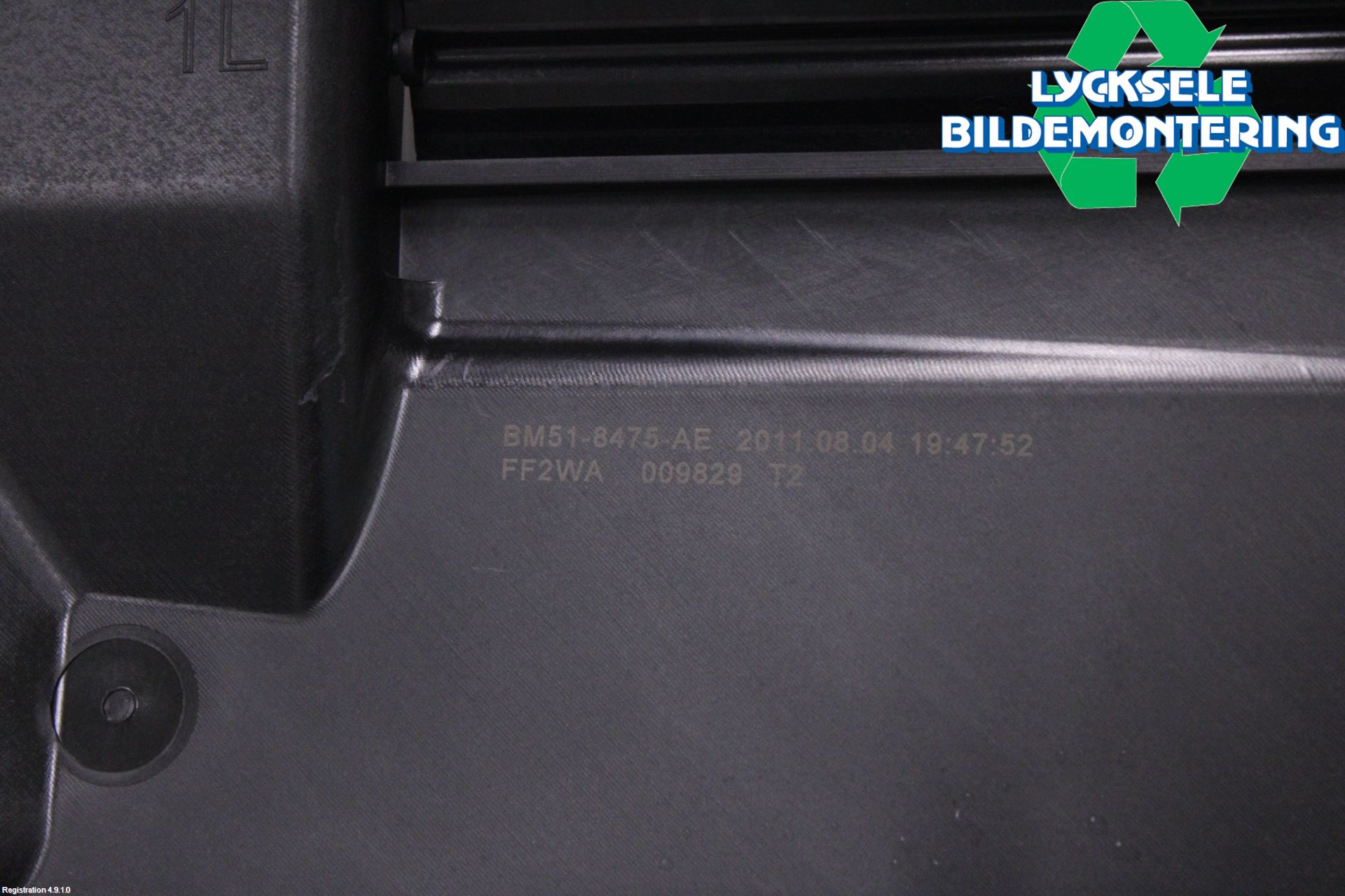 Ford FOCUS 11-14 Deflektor Plåt-Plast Kylning