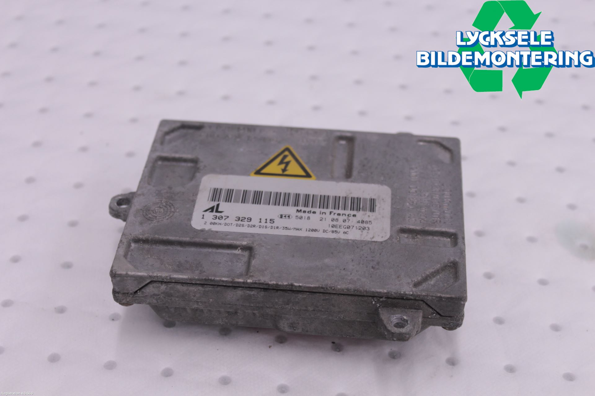 Audi A4/S4 05-07 Styrenhet Strålkastare