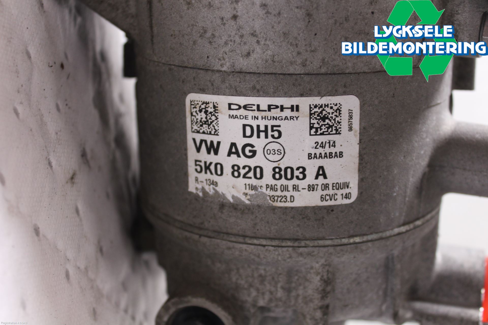 Volkswagen VW PASSAT CC 08-16 Ac Kompressor