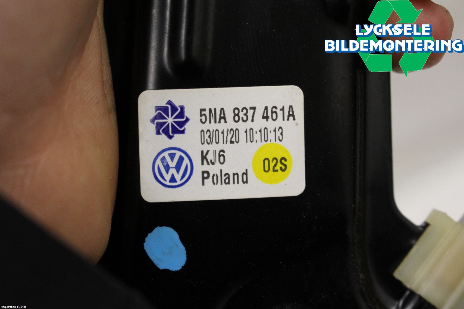 Seat TARRACO 19- Fönsterhissmekanism