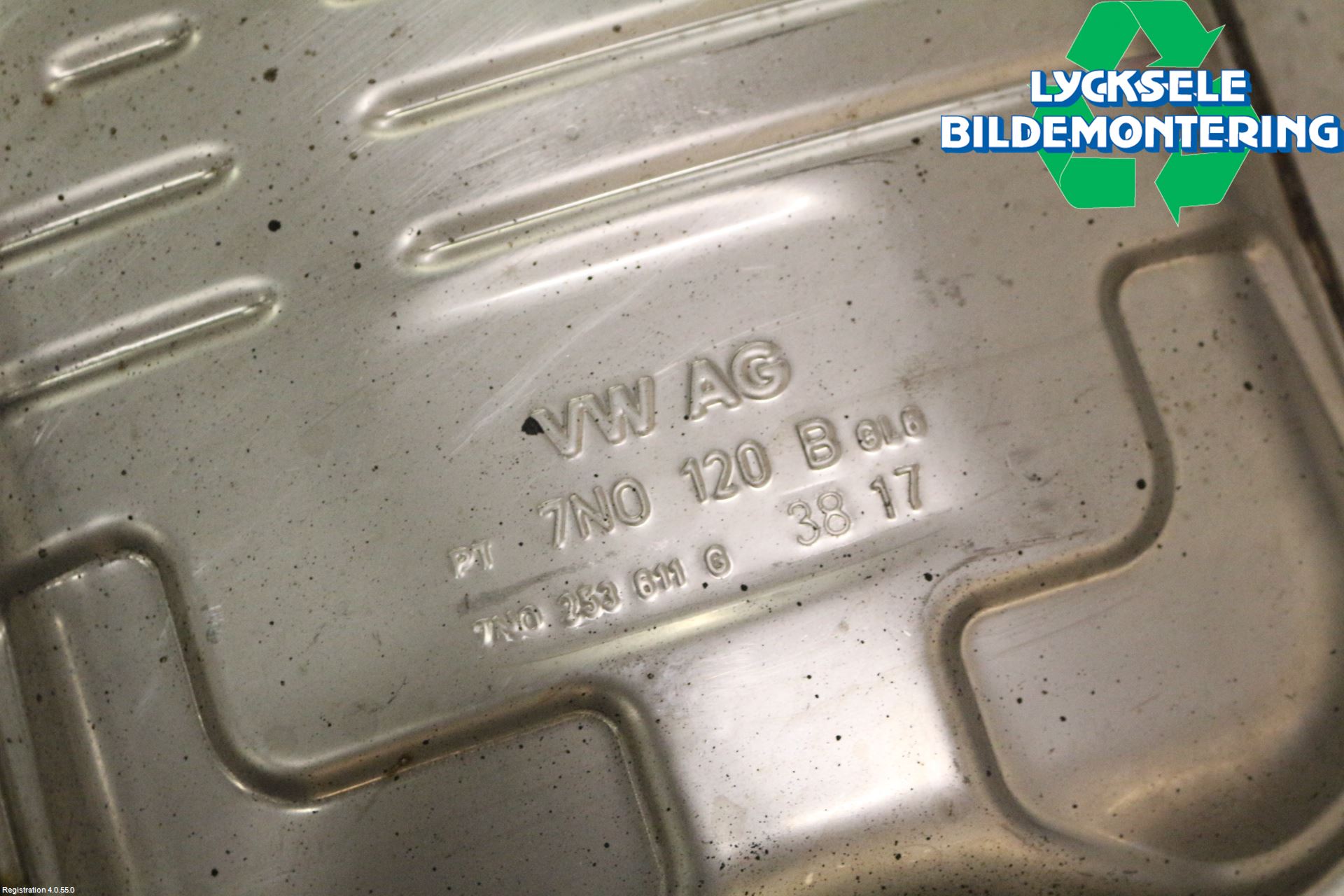 Seat ALHAMBRA 11- Avgas Bakre Dämpare
