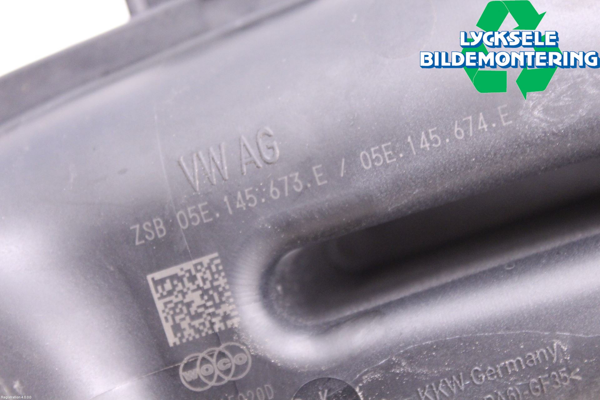 Audi A3/S3 8V 13-20 Laddluft-Intercoolerrör