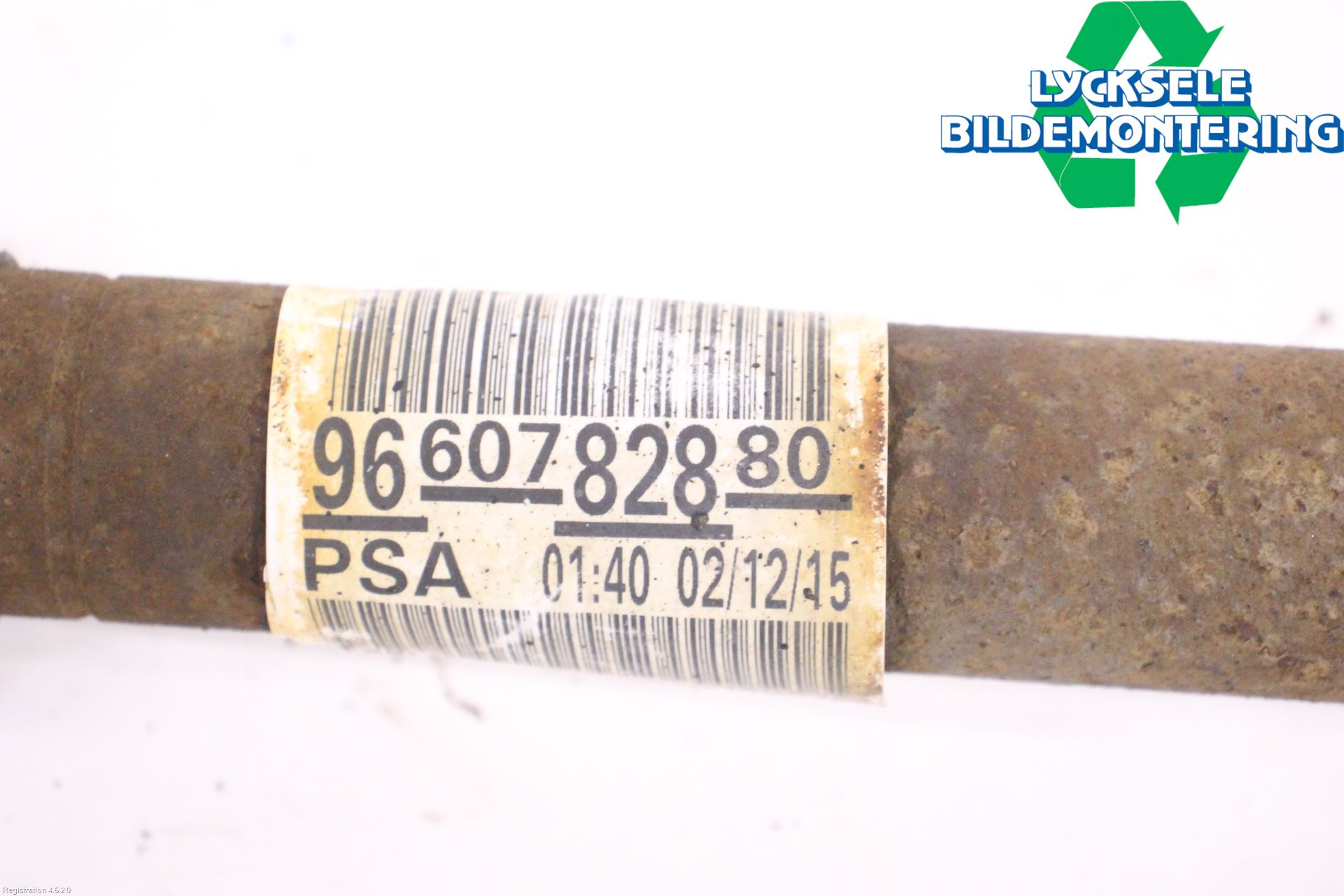 Peugeot PARTNER 16-18 Drivaxel Fram Höger