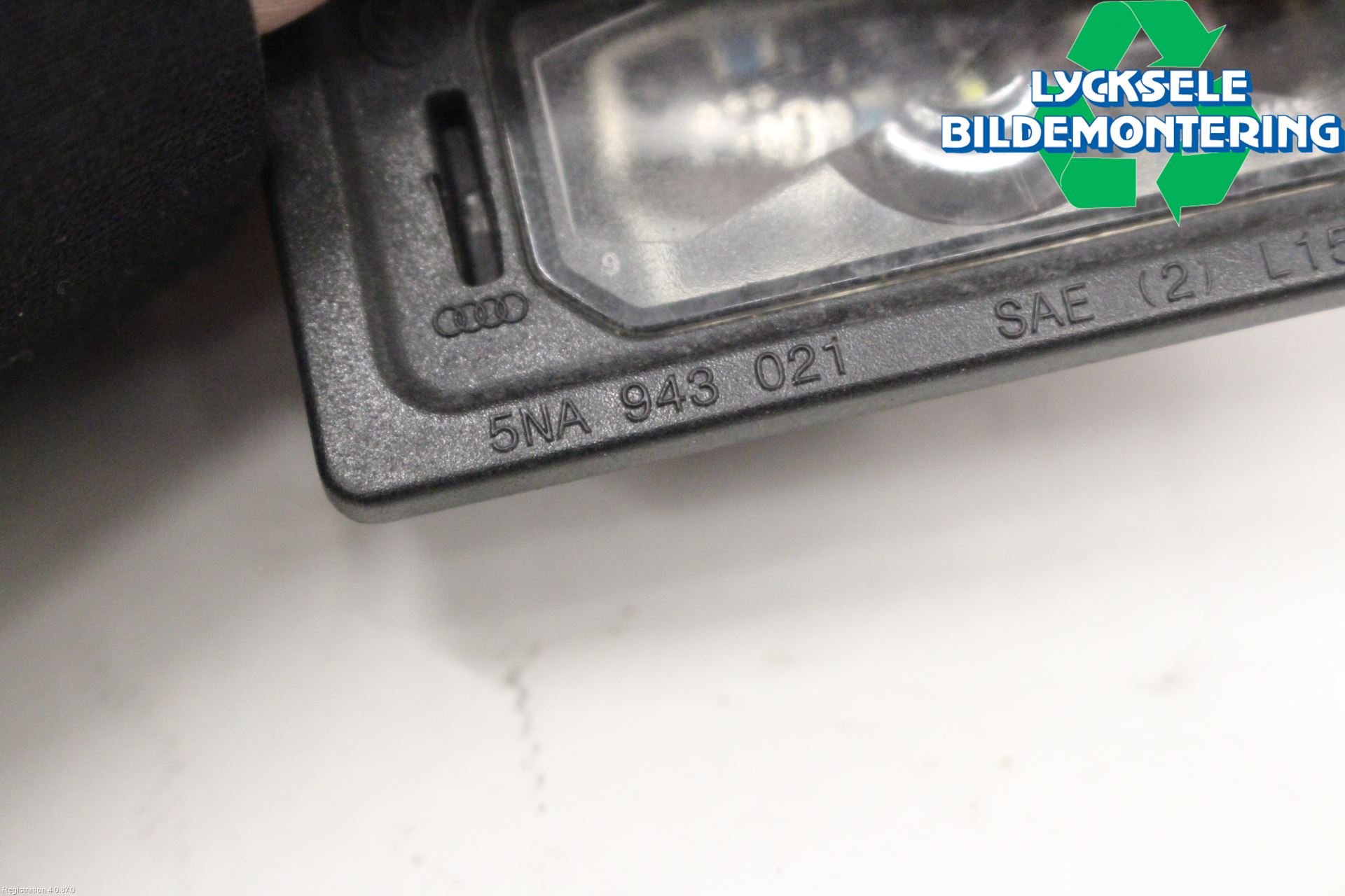 Audi A6 F2/C8 19- Skylt Belysning