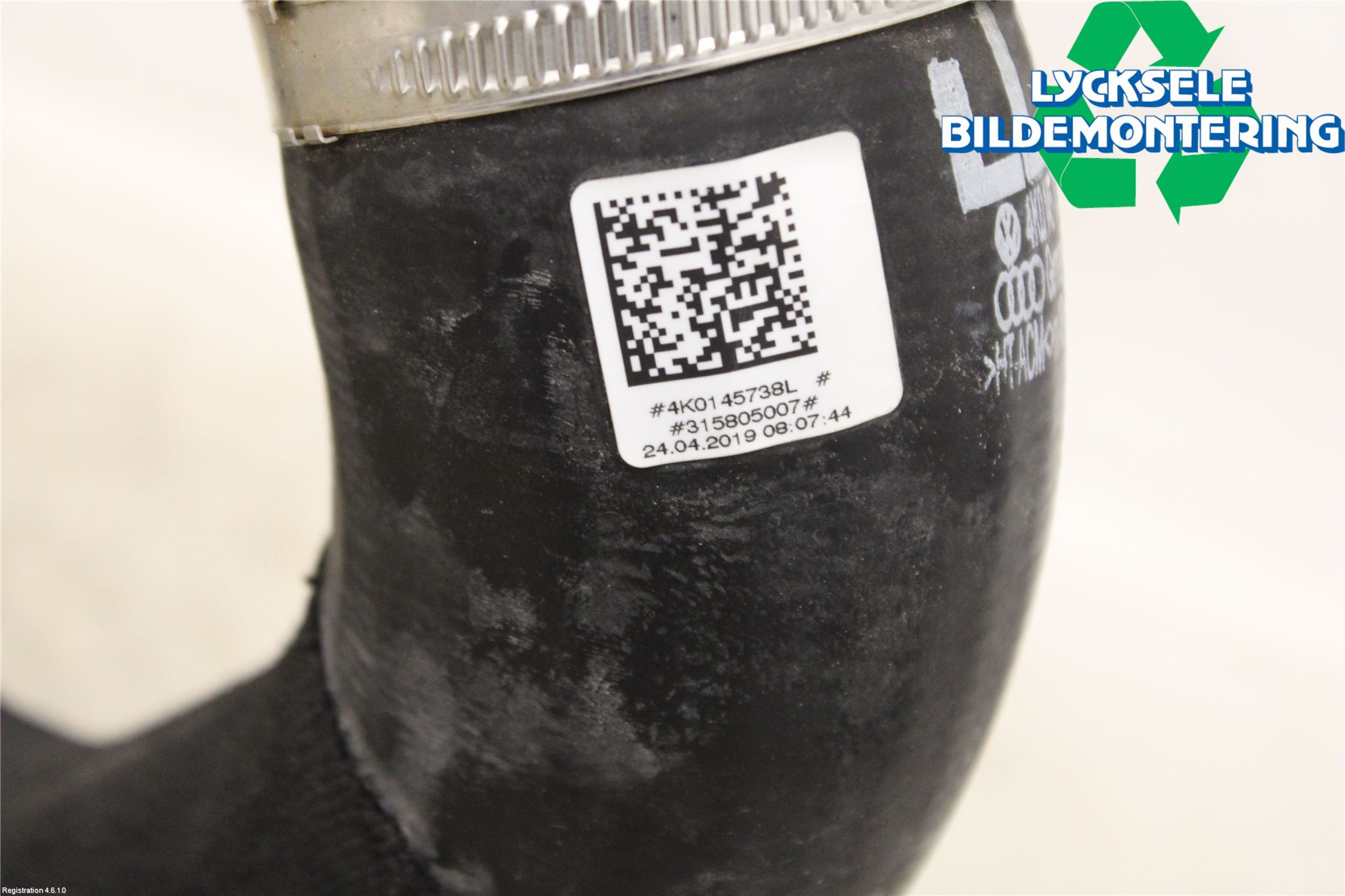 Audi A6 F2/C8 19- Laddluft-Intercoolerrör