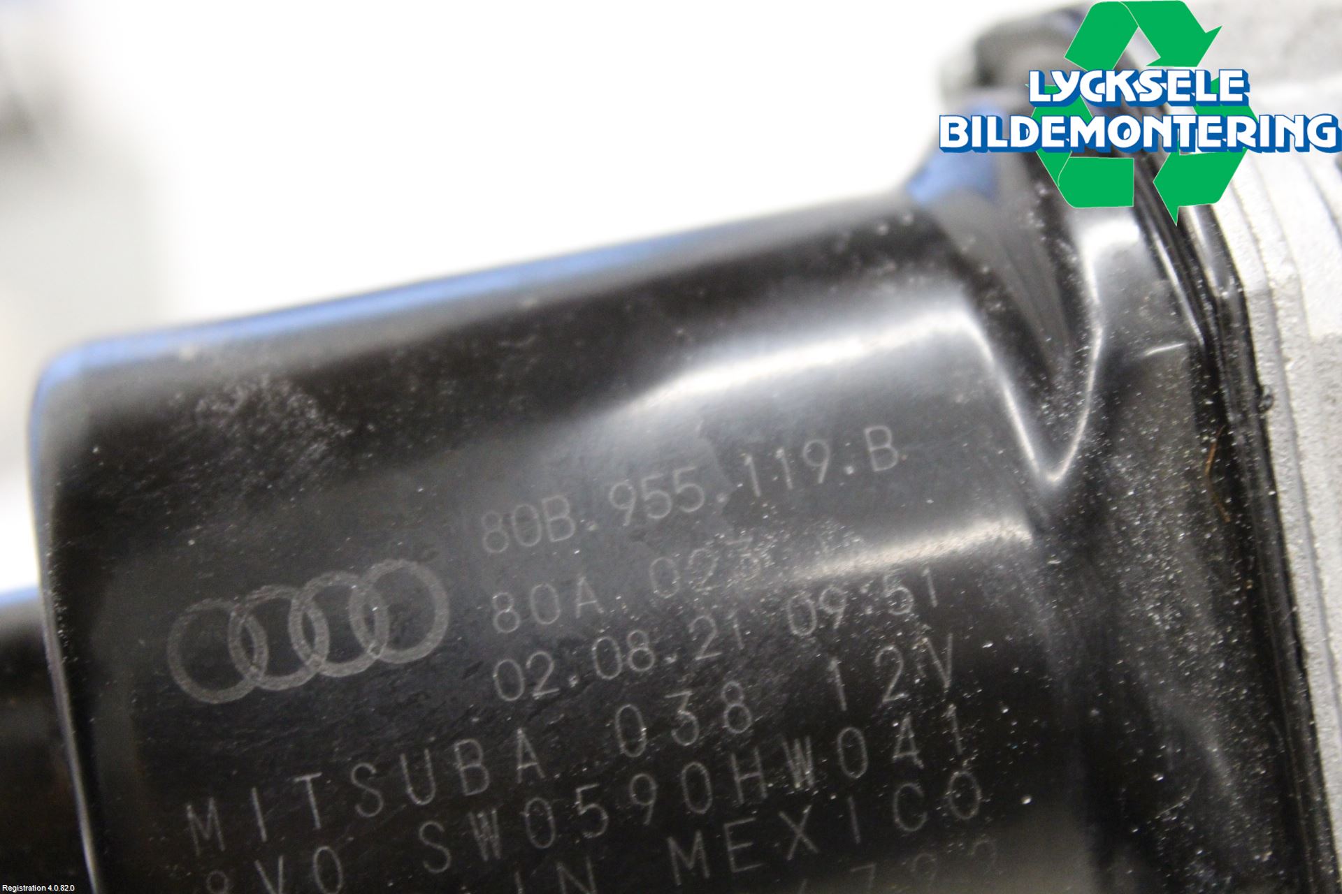 Audi Q5/SQ5 17- Torkarmotor Vindruta