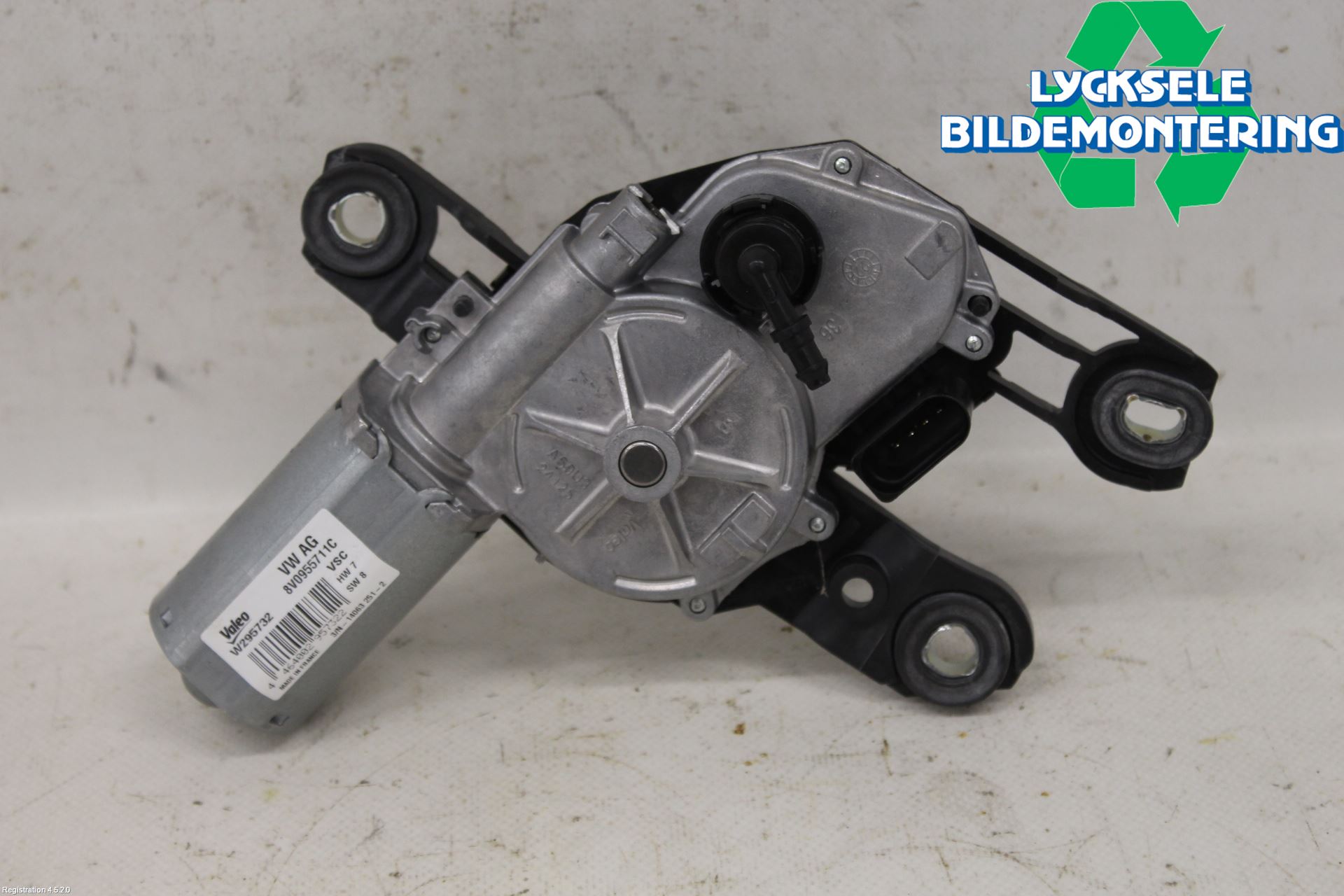 Volkswagen VW CADDY 21- Torkarmotor Baklucka