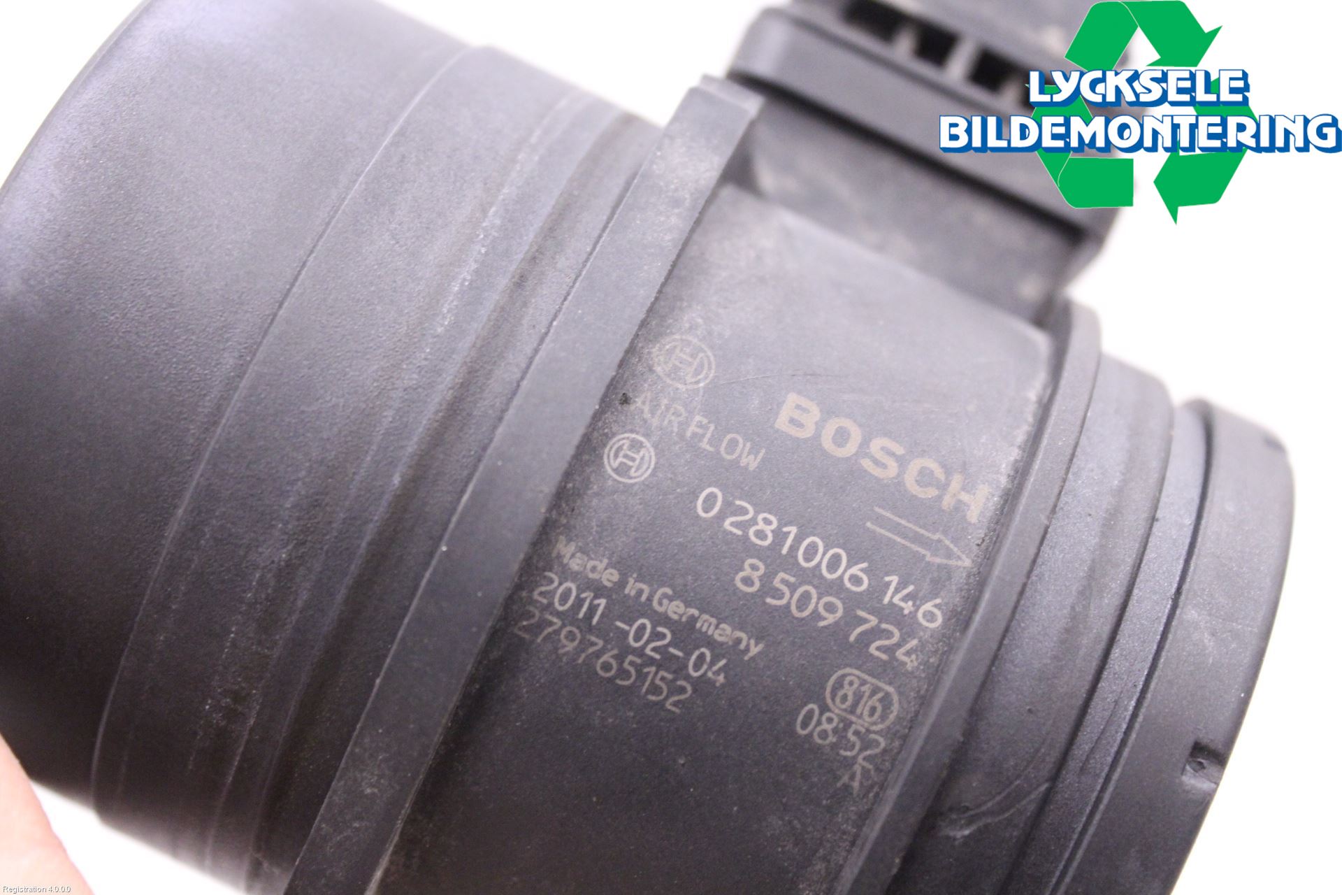 BMW X1 E84 10-15 Injluftmassamätare