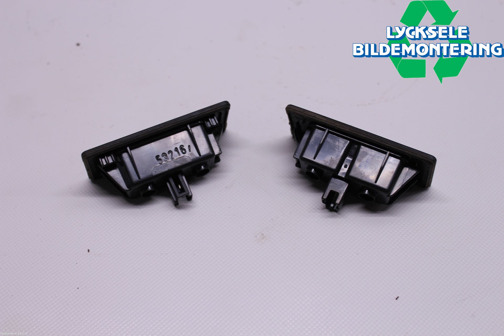 Audi A6/S6 4G 11-18 Skylt Belysning