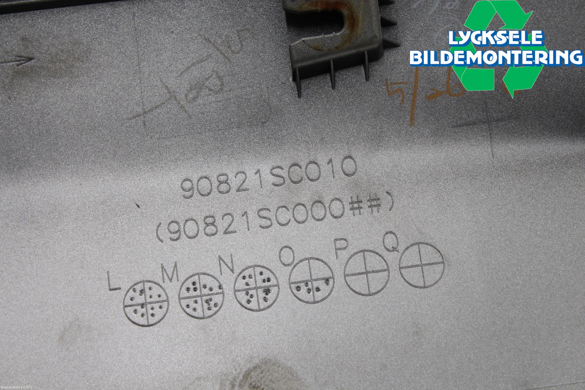 Subaru OUTBACK 10-15 Huv Luftintag