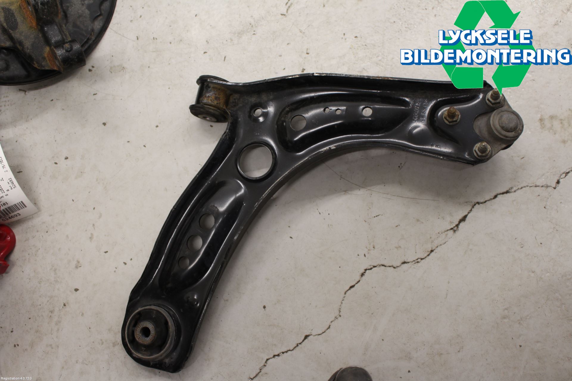 Skoda OCTAVIA (5E) 13-20 Bärarm Fram Undre Vä