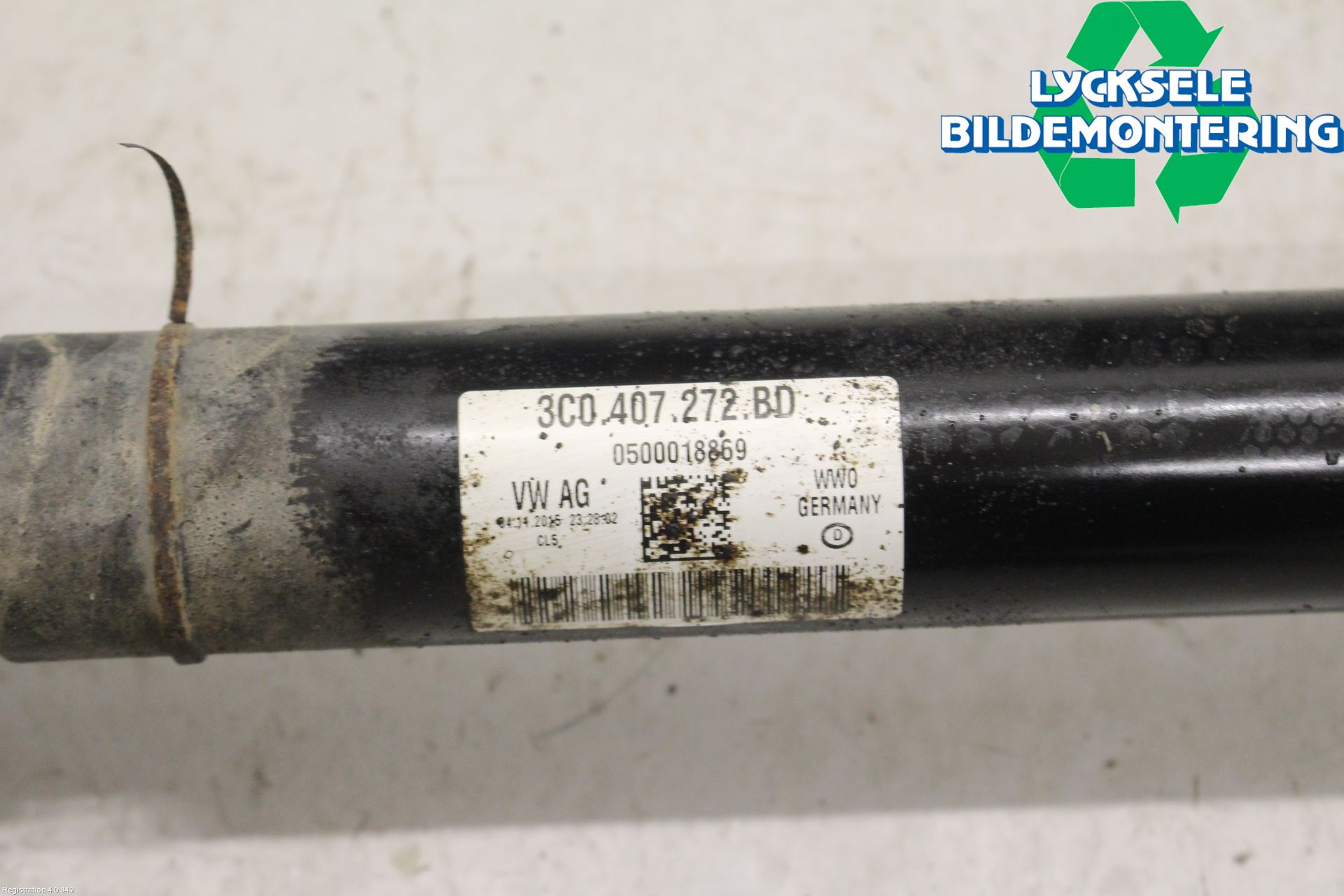 Skoda YETI Drivaxel Fram Höger