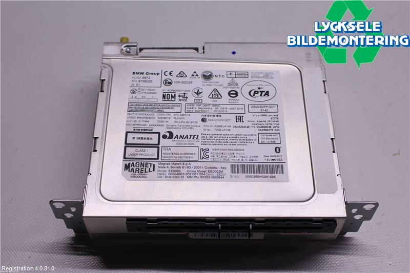 BMW X1 F48 15-22 Cd Radio - Multimediapanel