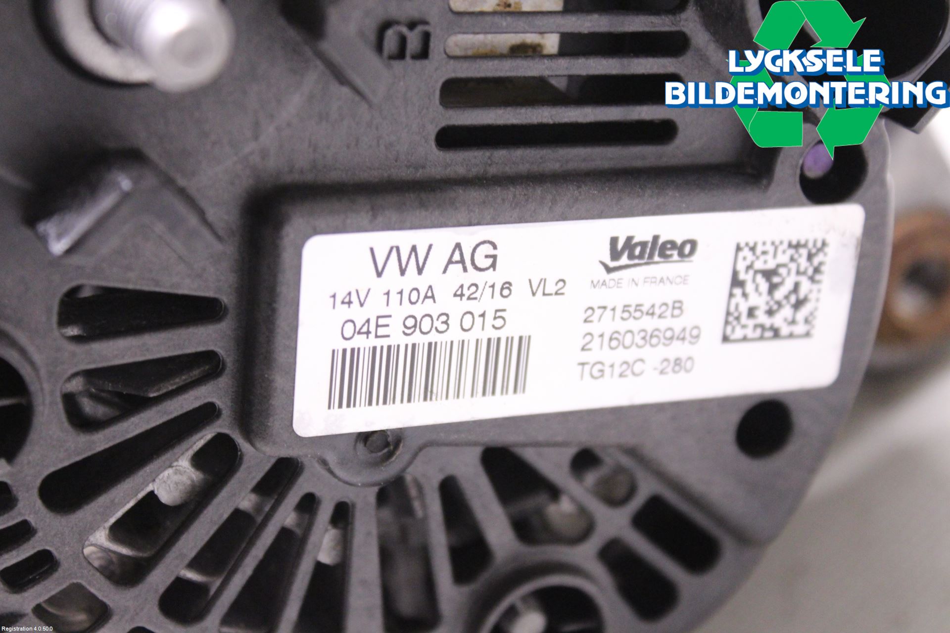 Skoda FABIA 15-21 Generator