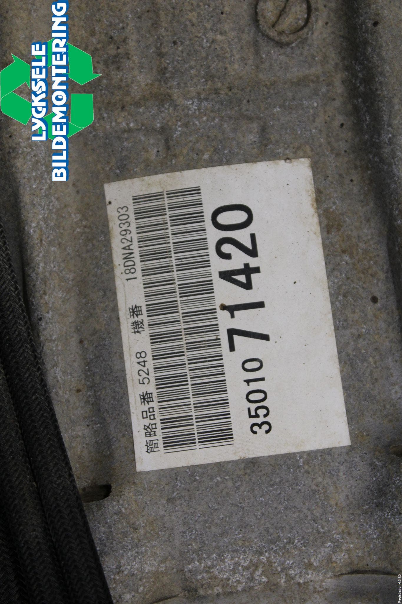 Toyota HILUX 16- Växellåda Automat