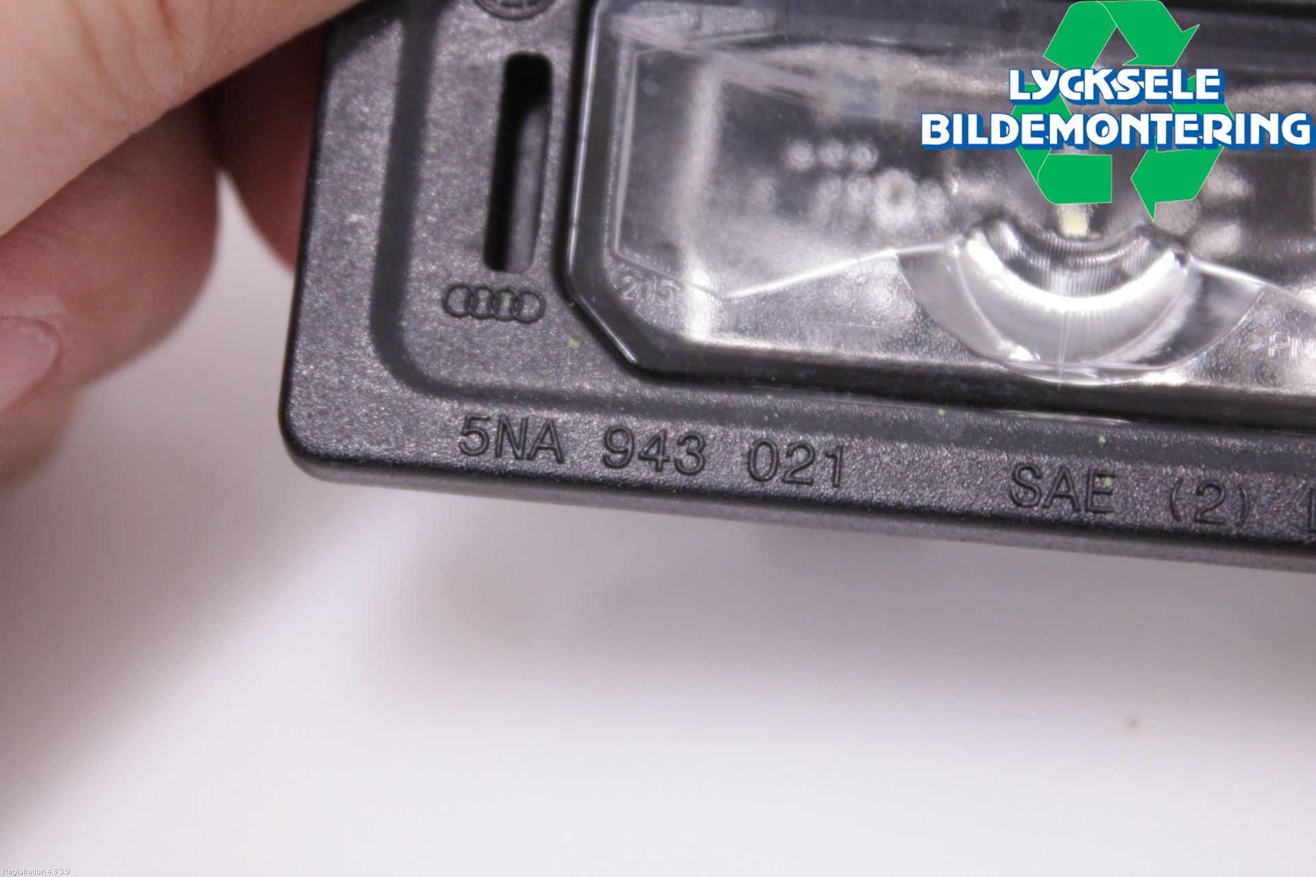 Volkswagen VW GOLF / E-GOLF VIII 20- Skylt Belysning