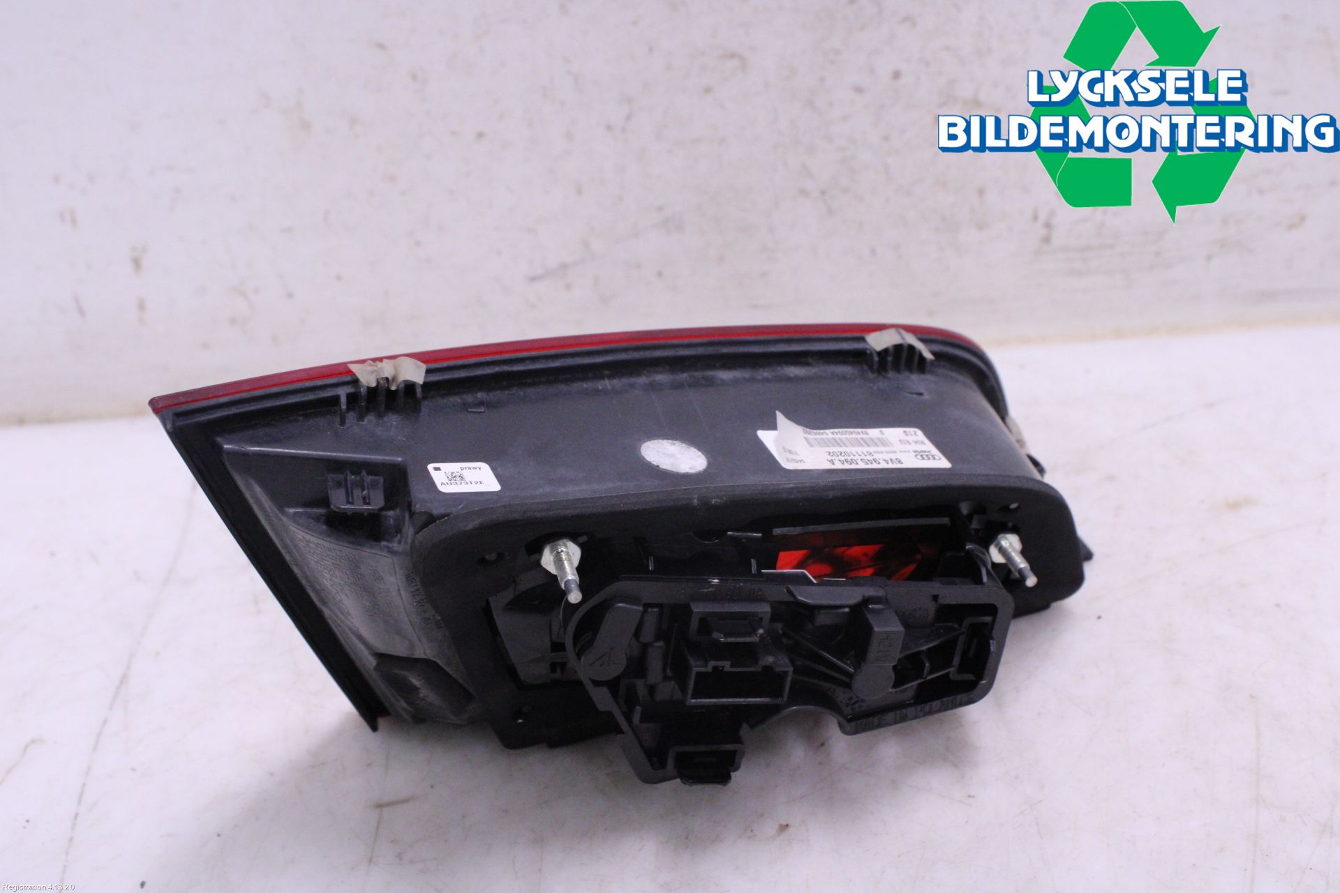 Audi A3/S3 8V 13-20 Bakljus Lucka Hö