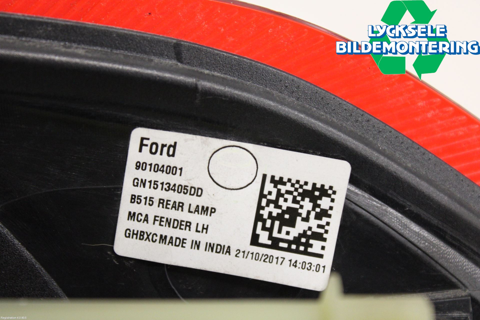 Ford ECOSPORT 17- Bakljus Vänster