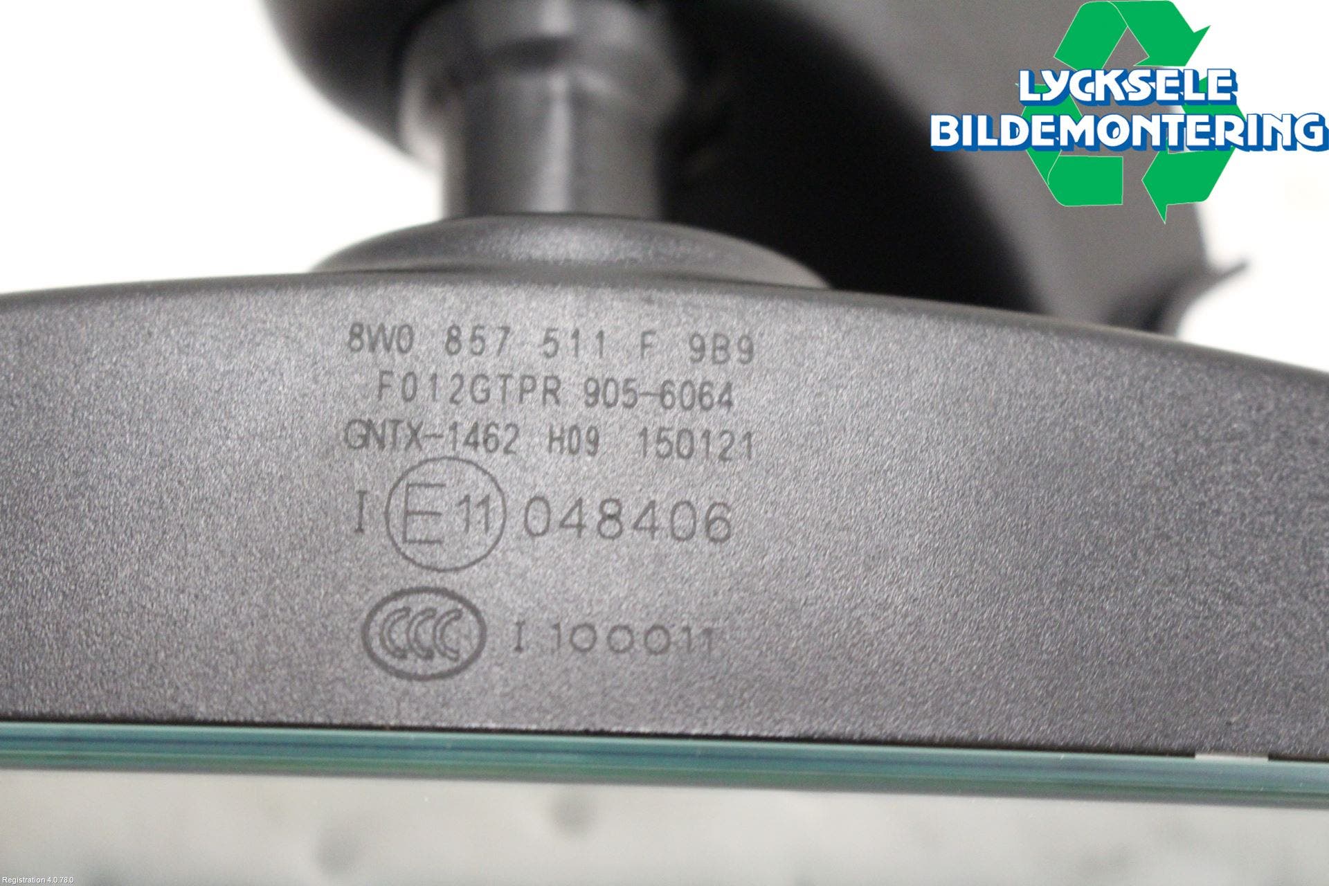 Audi A6 F2/C8 19- Spegel Invändig El