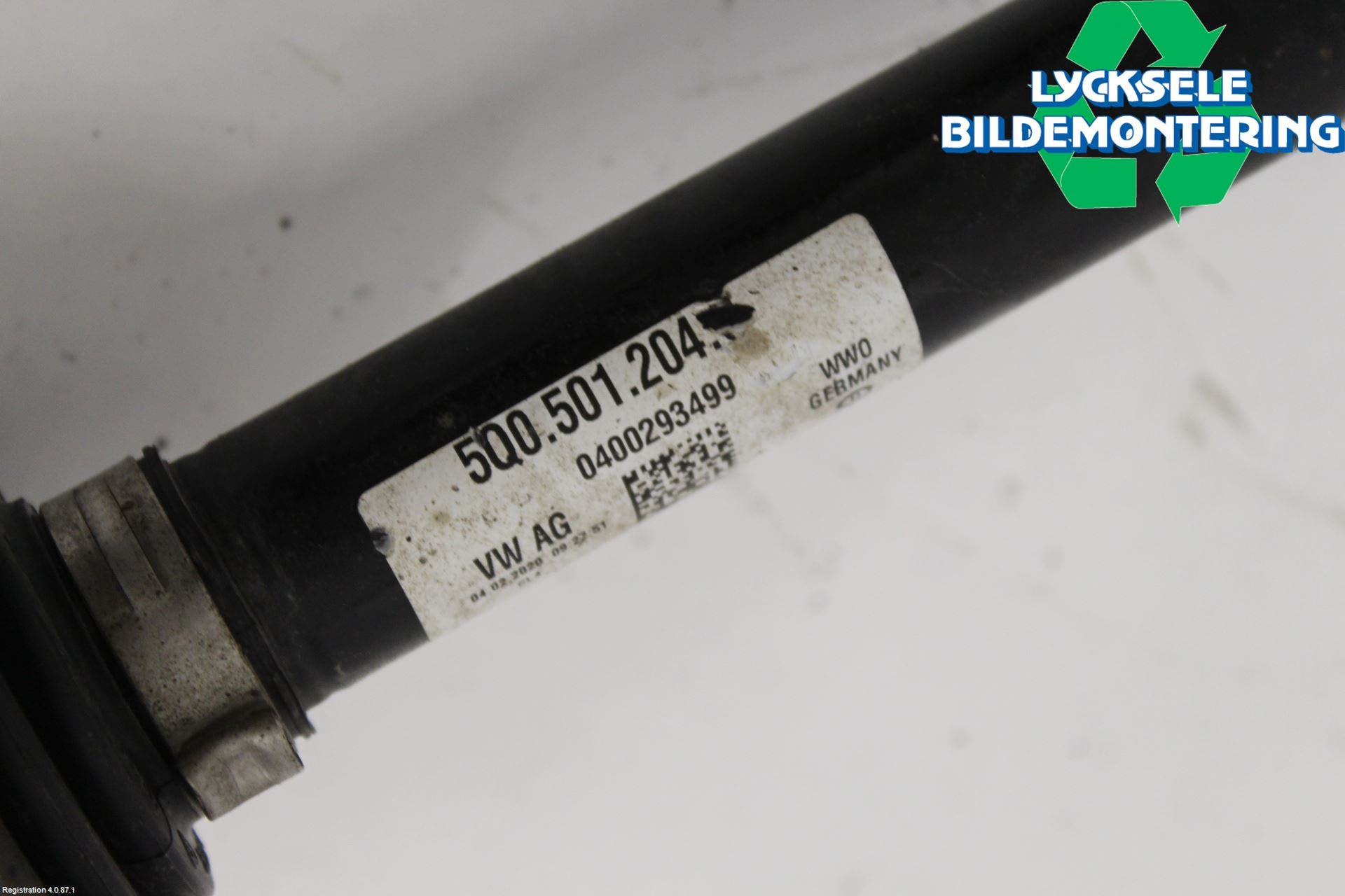 Seat ATECA 16->> Drivaxel Bak Höger