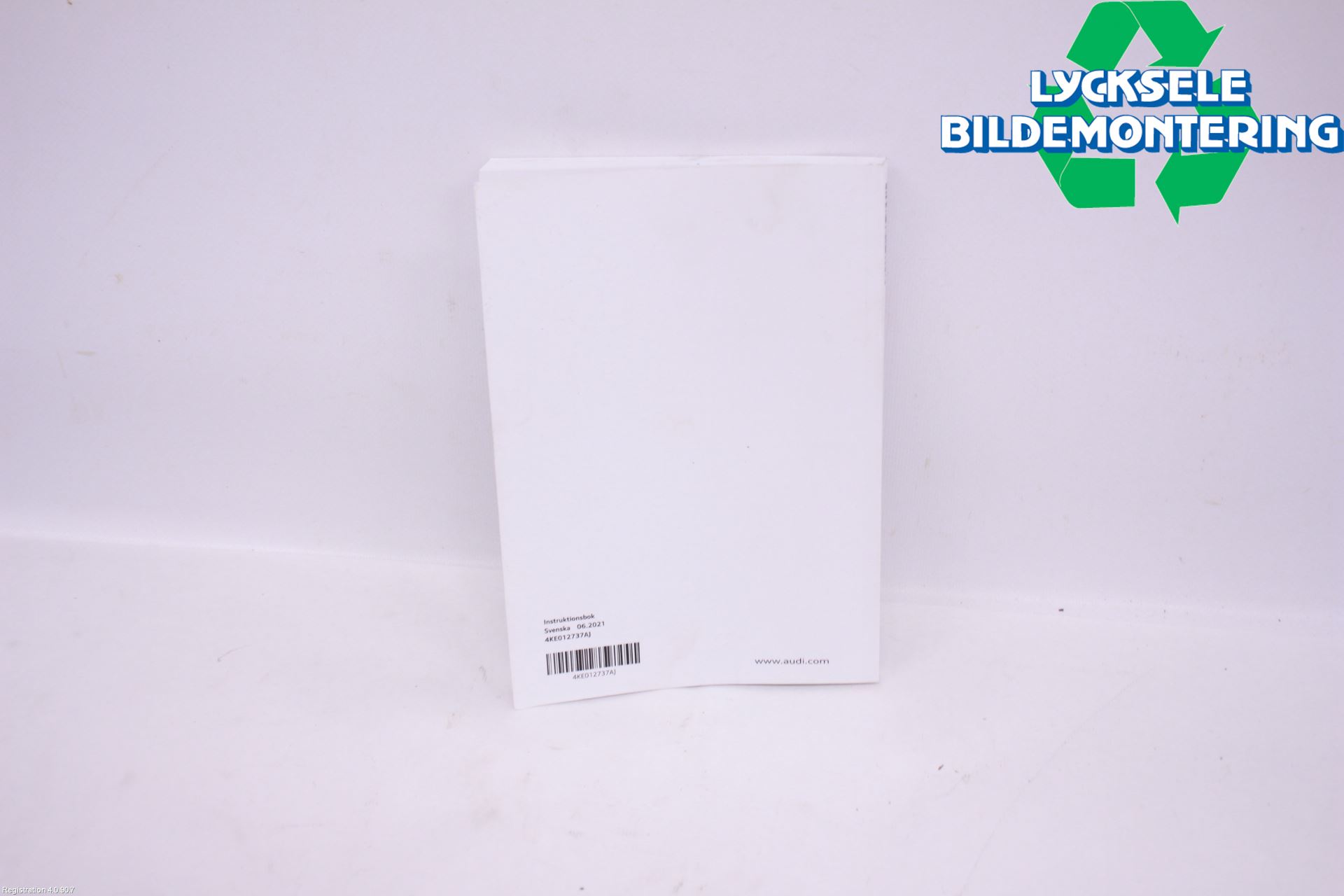 Audi E-TRON, S GE 19- Instruktionsbok