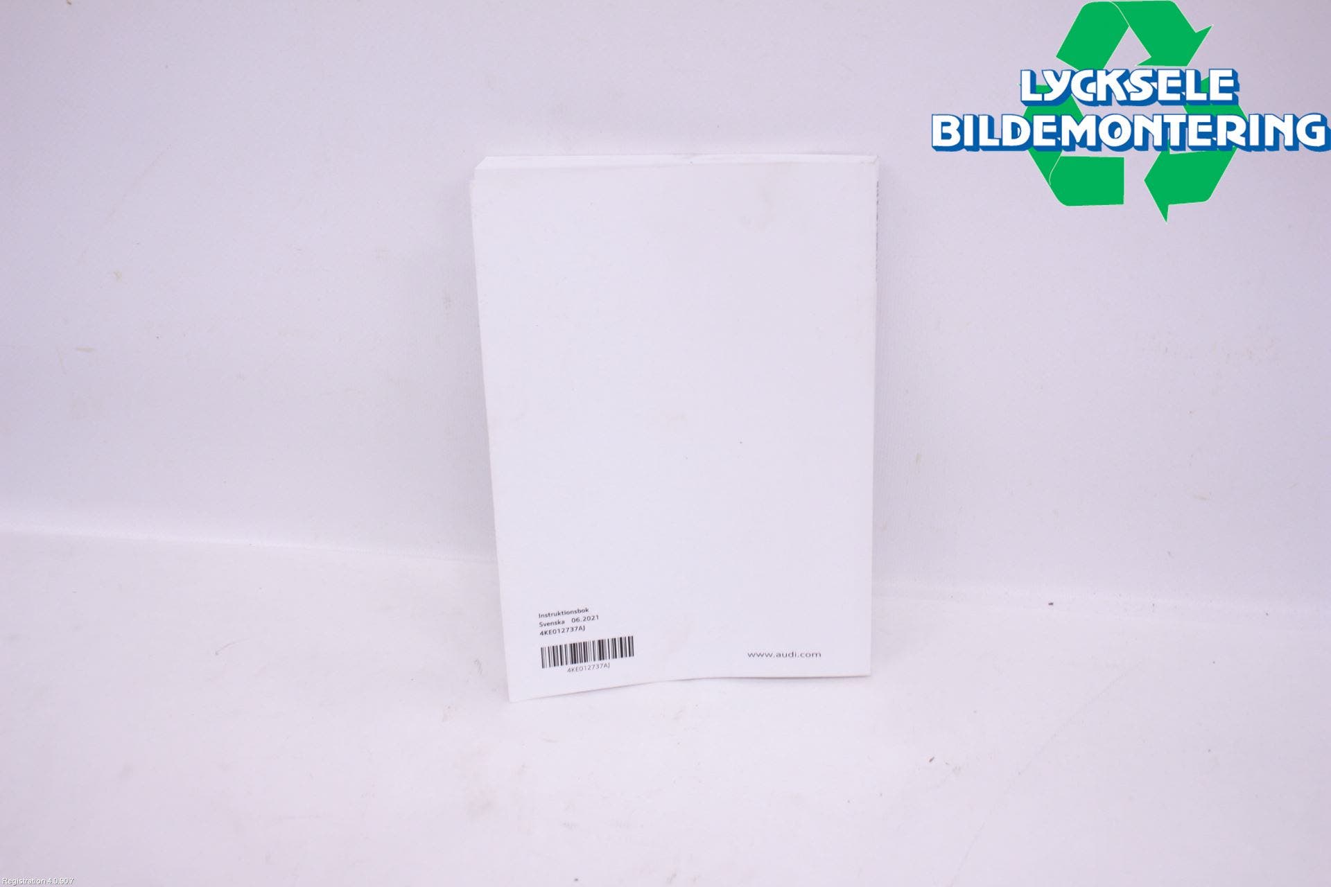 Audi E-TRON, S GE 19- Instruktionsbok