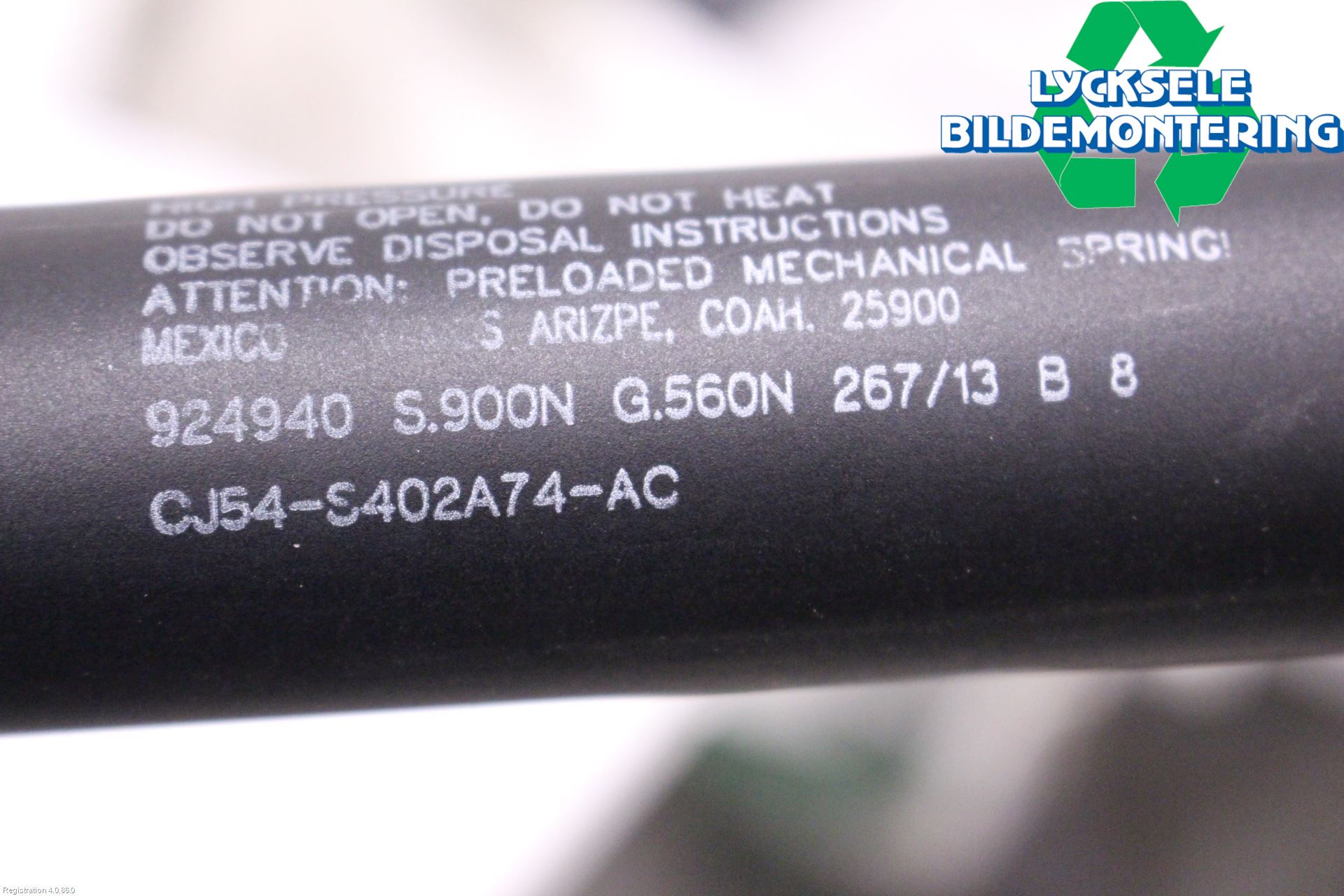 Ford KUGA 13-16 Gasfjäder Baklucka