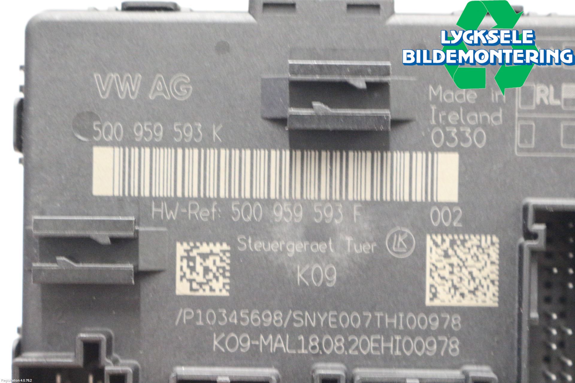 Audi A3/S3 8Y 21- Styrenhet Dörr