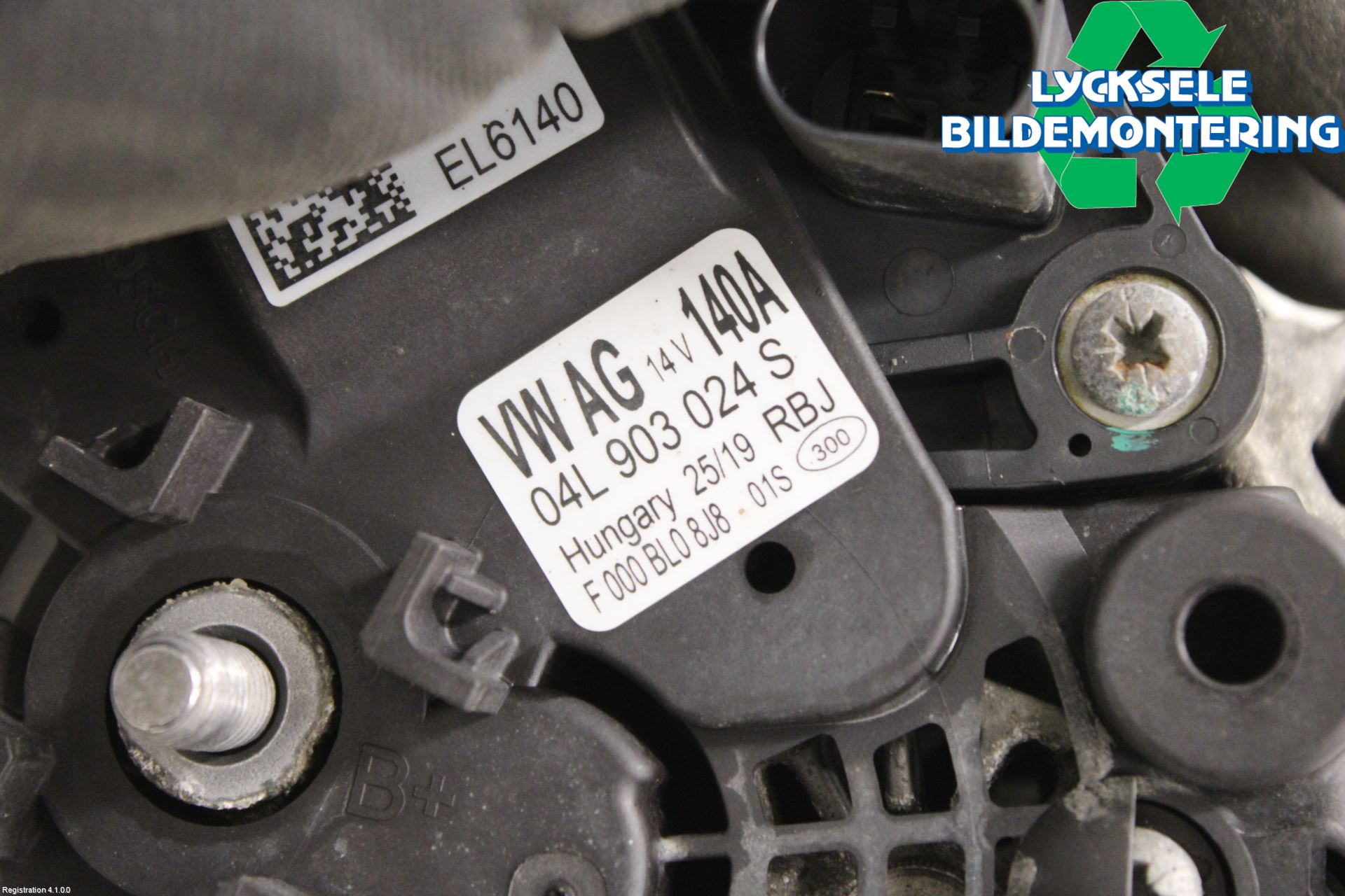 Volkswagen VW CADDY 16-20 Generator