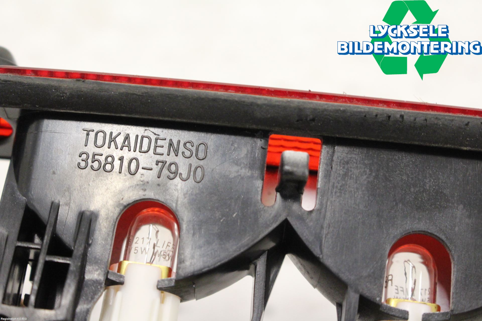 Suzuki SX4 10-13 Bromsljus Bakruta