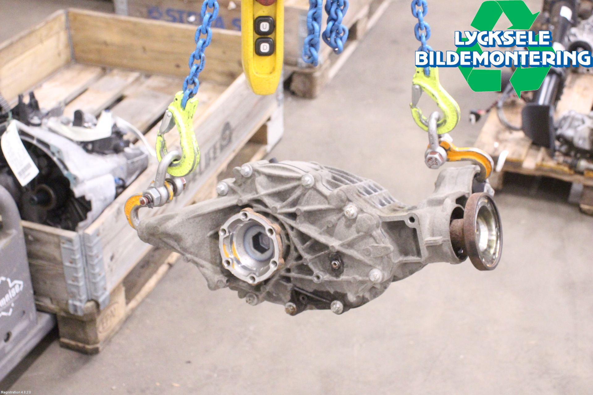 Audi Q7/SQ7 Bakväxel-Diff