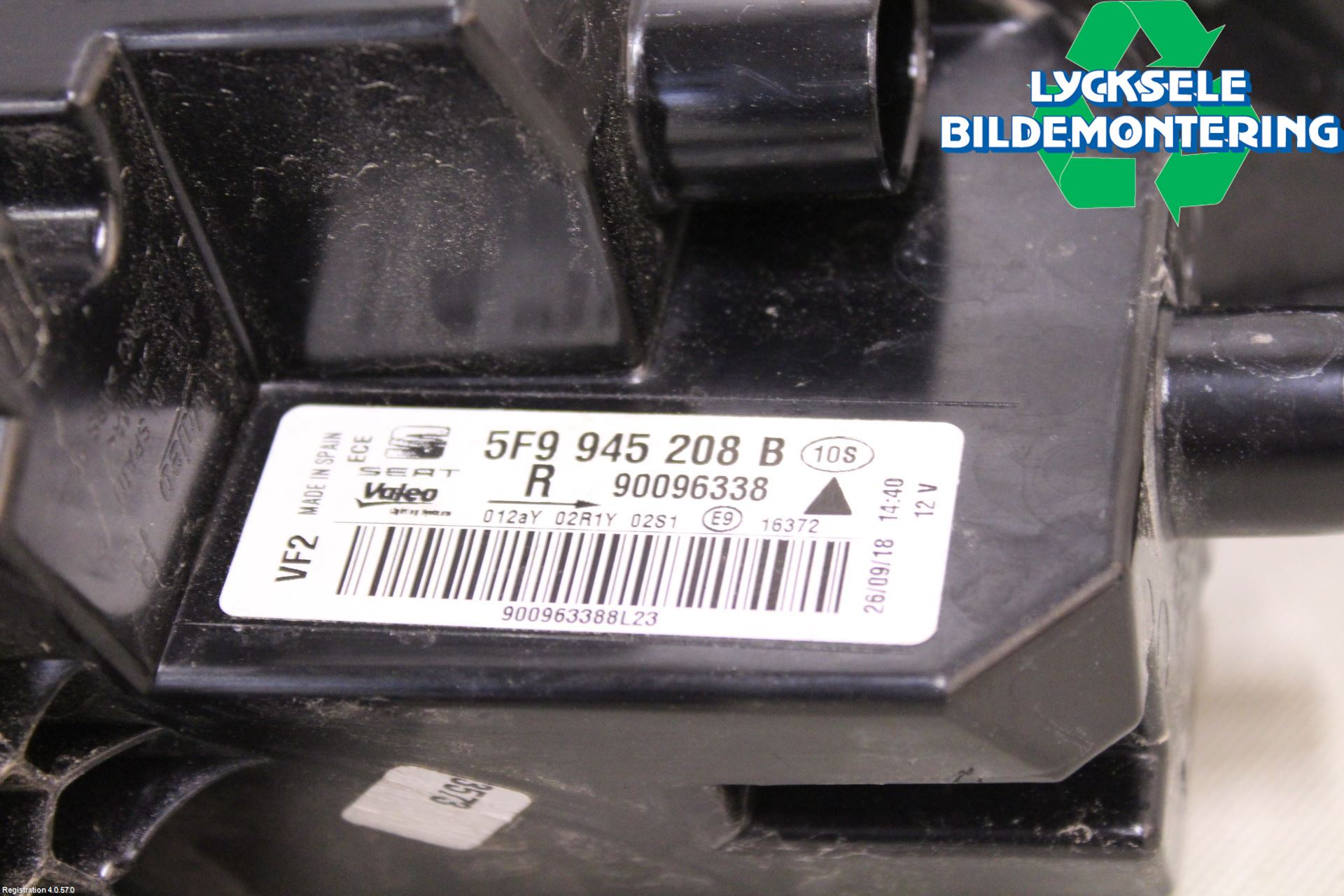 Seat LEON 13-20 Bakljus Höger