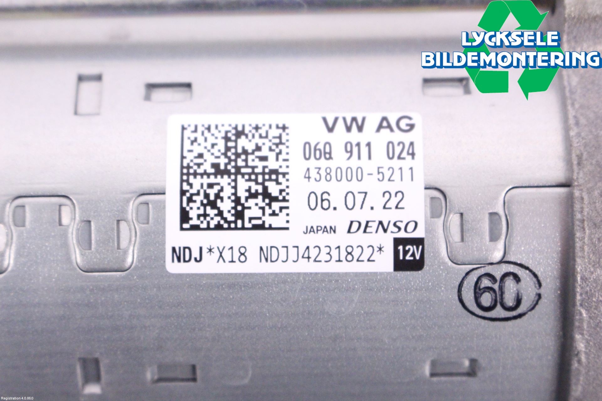 Audi A4/S4 B9 20- Startmotor