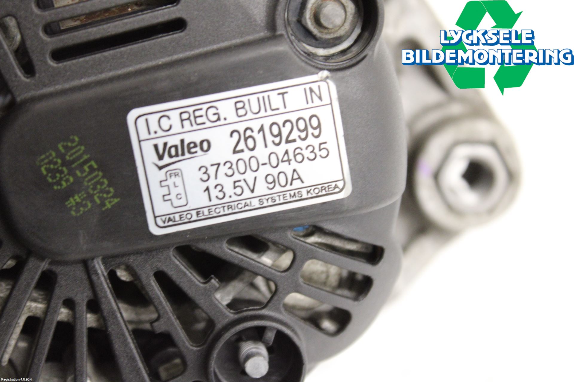 Kia PICANTO 12-17 Generator