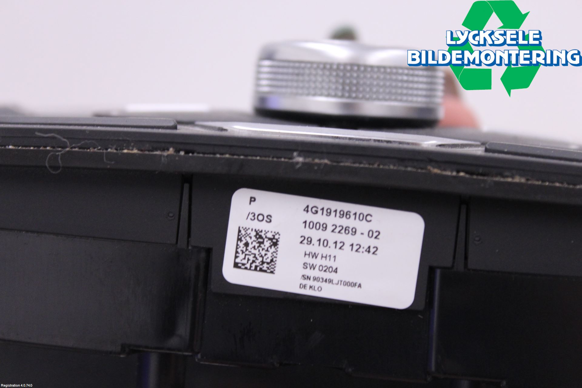 Audi A6/S6 4G 11-18 Strömställare Multifunktion