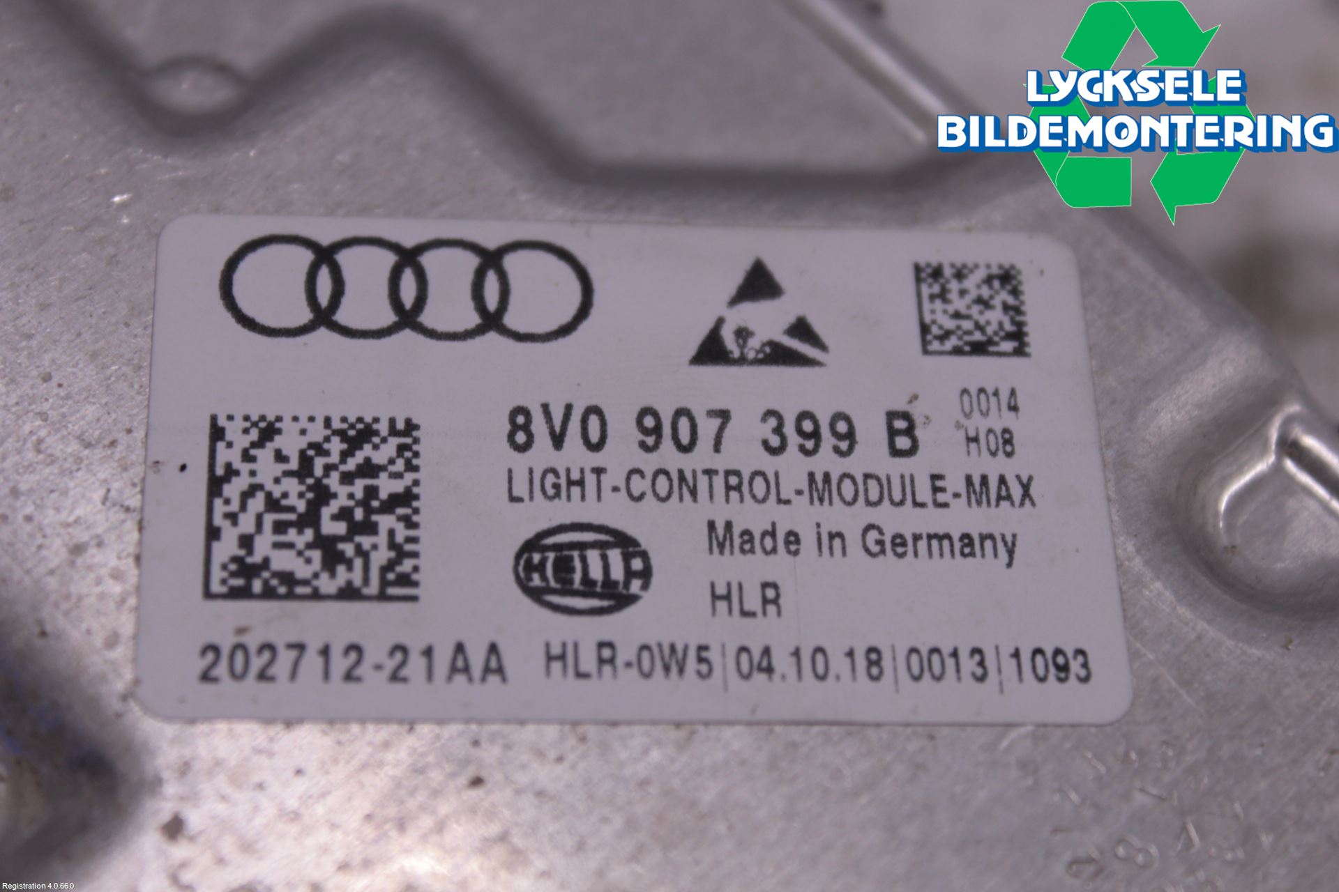 Volkswagen VW TIGUAN 16-24 Styrenhet Strålkastare