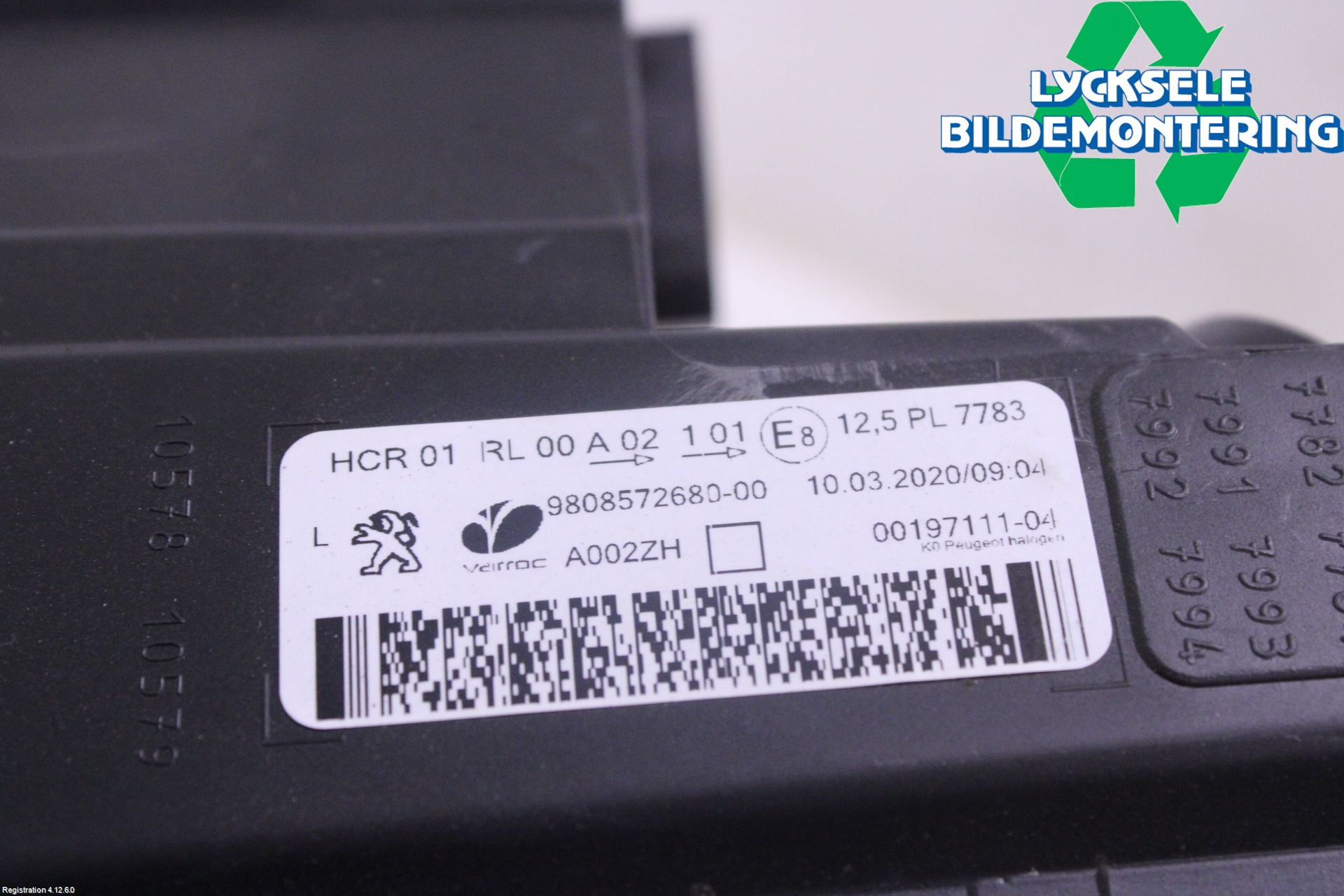 Peugeot EXPERT/E-EXPERT 17- Strålkastare Vänster