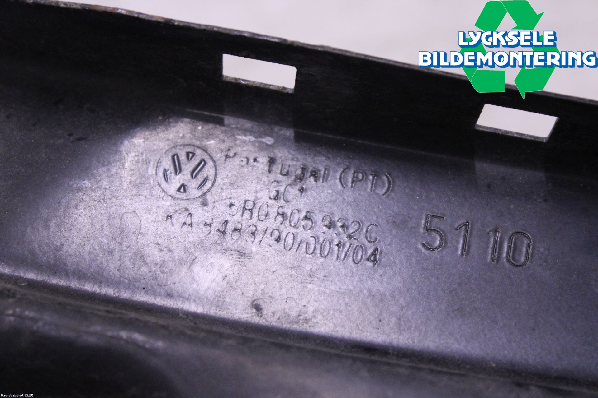 Volkswagen VW POLO 10-17 Frontplåt