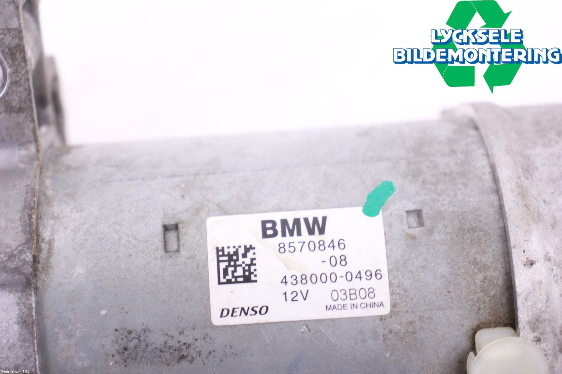 BMW 3 F30/F31/F80 12-19 Startmotor Diesel