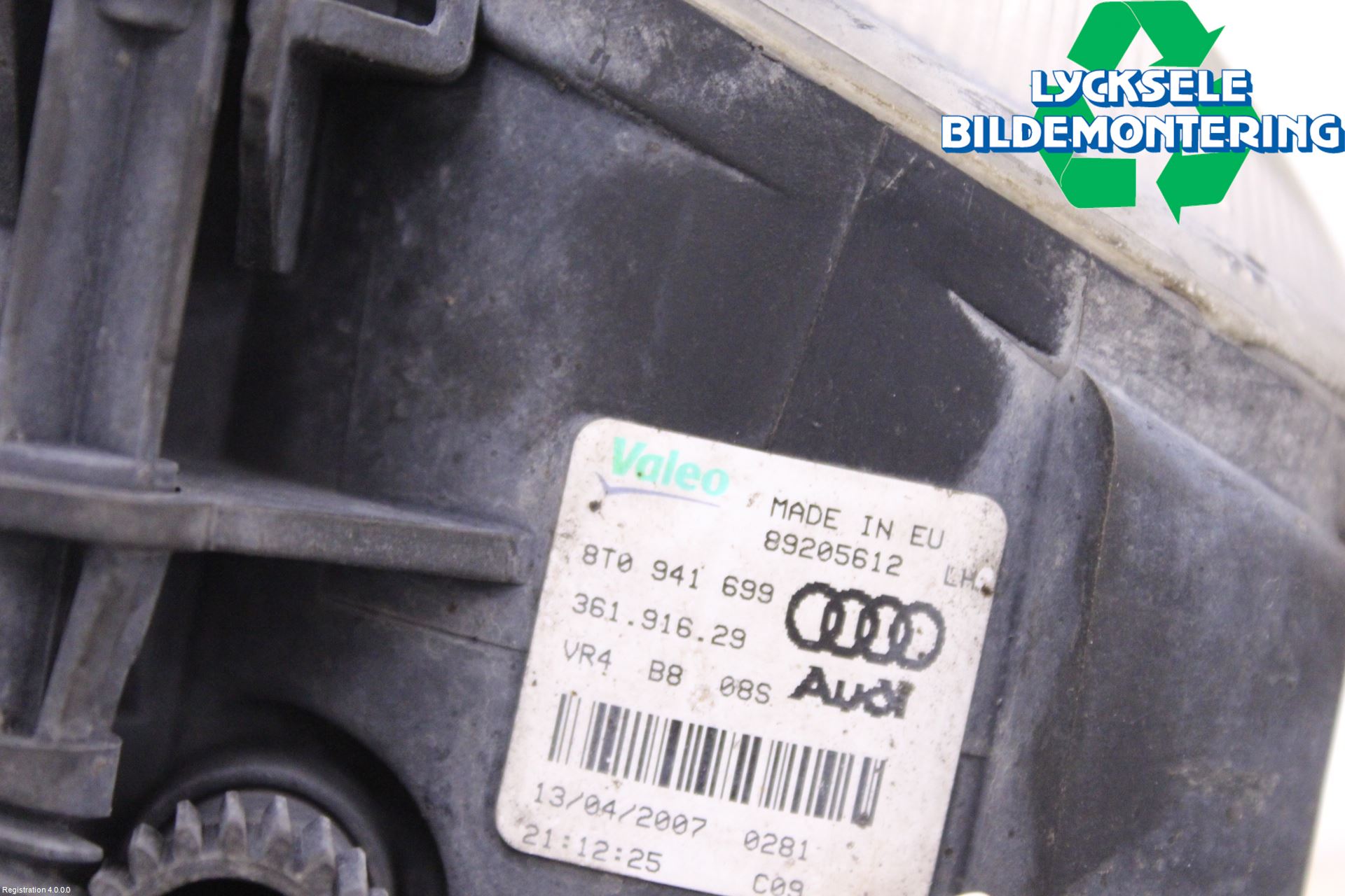 Audi A5 07-16 Dimljus-Varselljus Fram