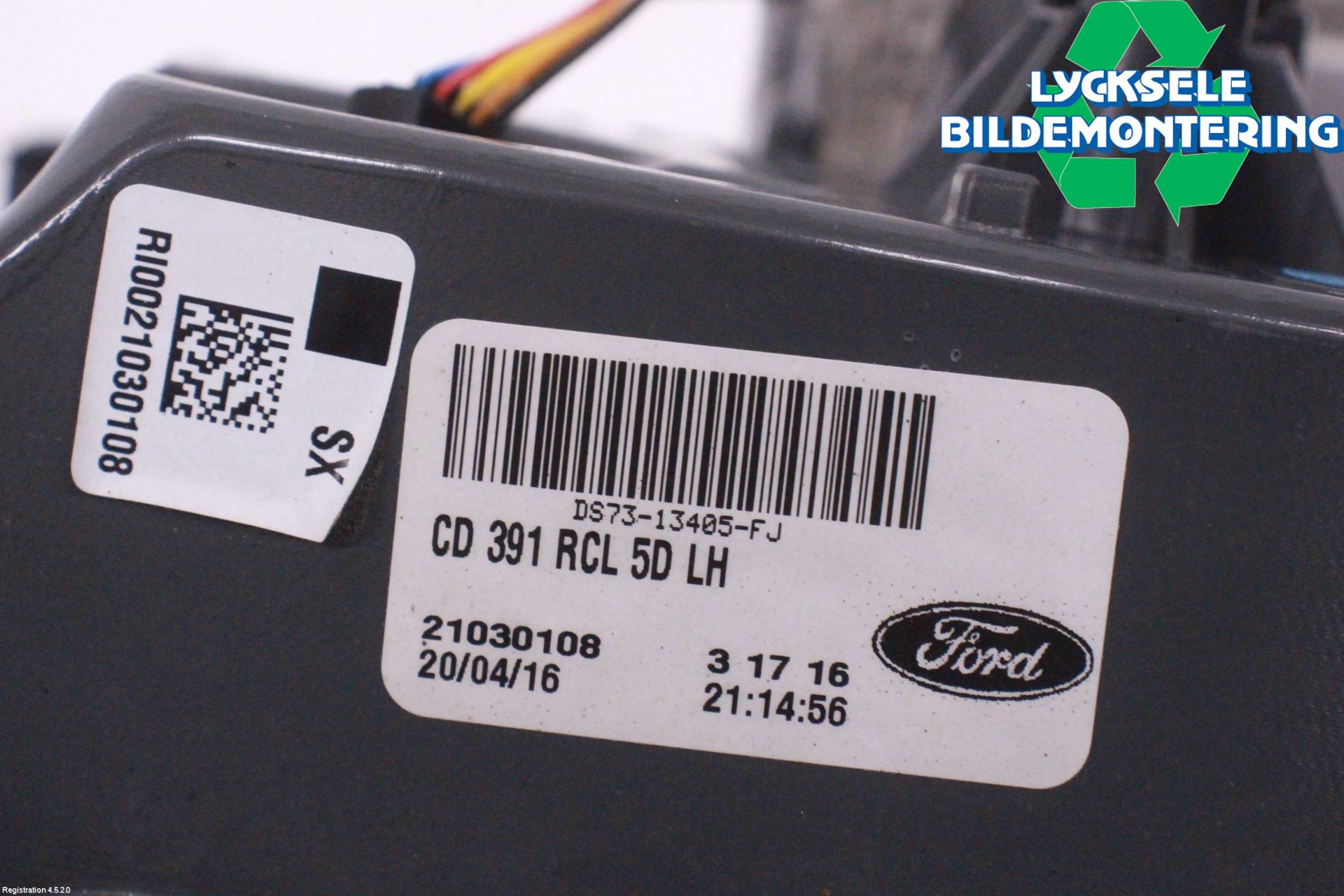 Ford MONDEO 15-22 Bakljus Vänster