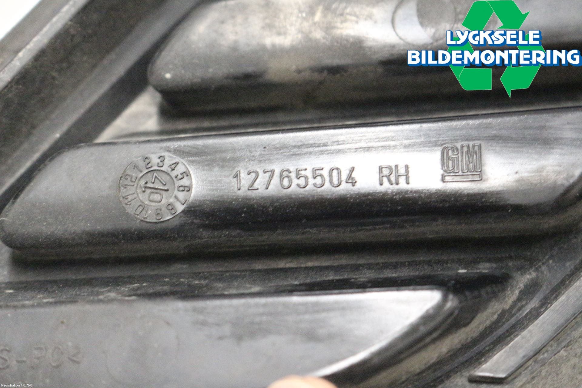 Saab 9-3 VER2/VER3 08-15 Grilldel Höger