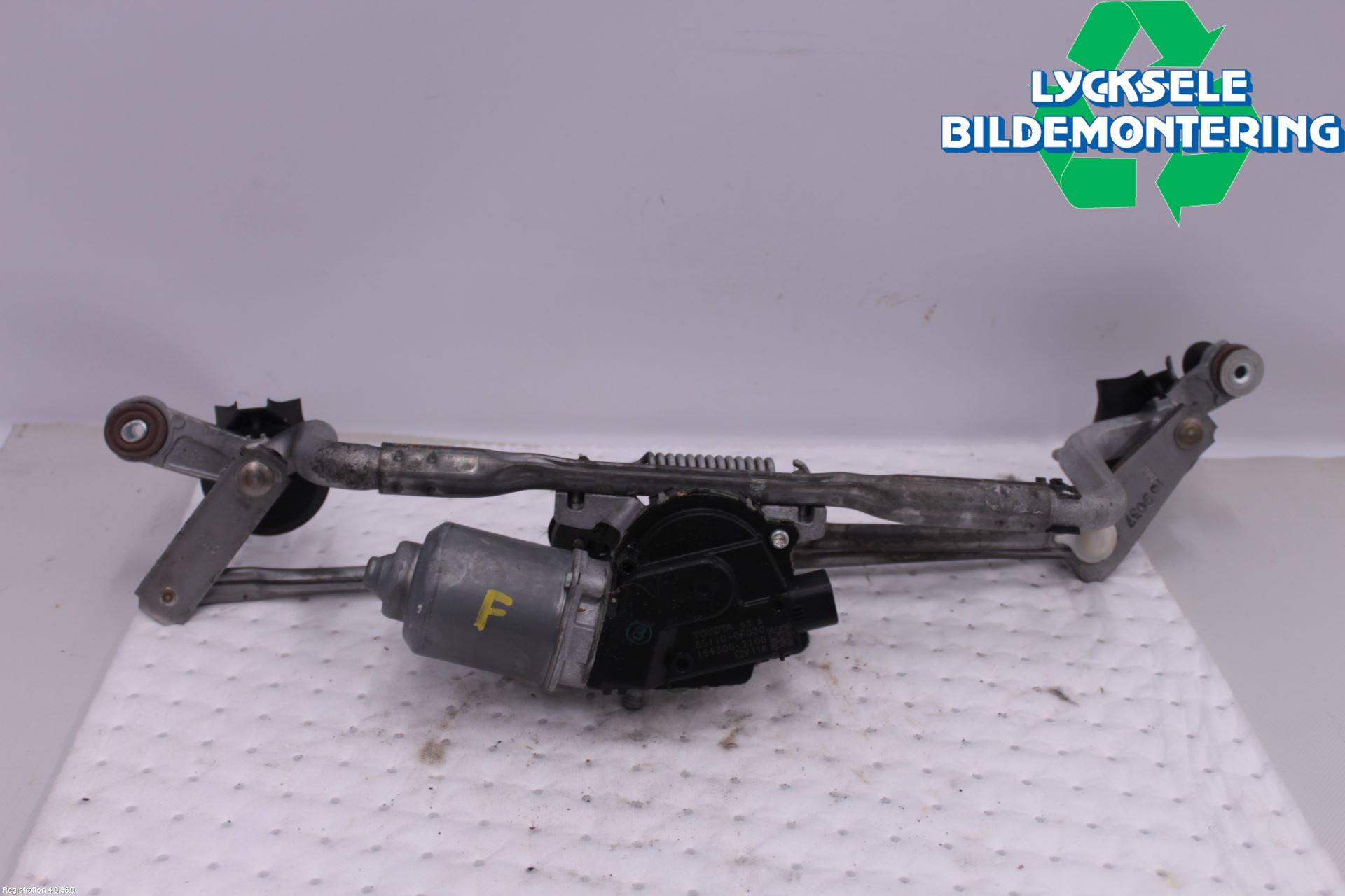 Toyota VERSO 09-18 Torkarmotor Vindruta