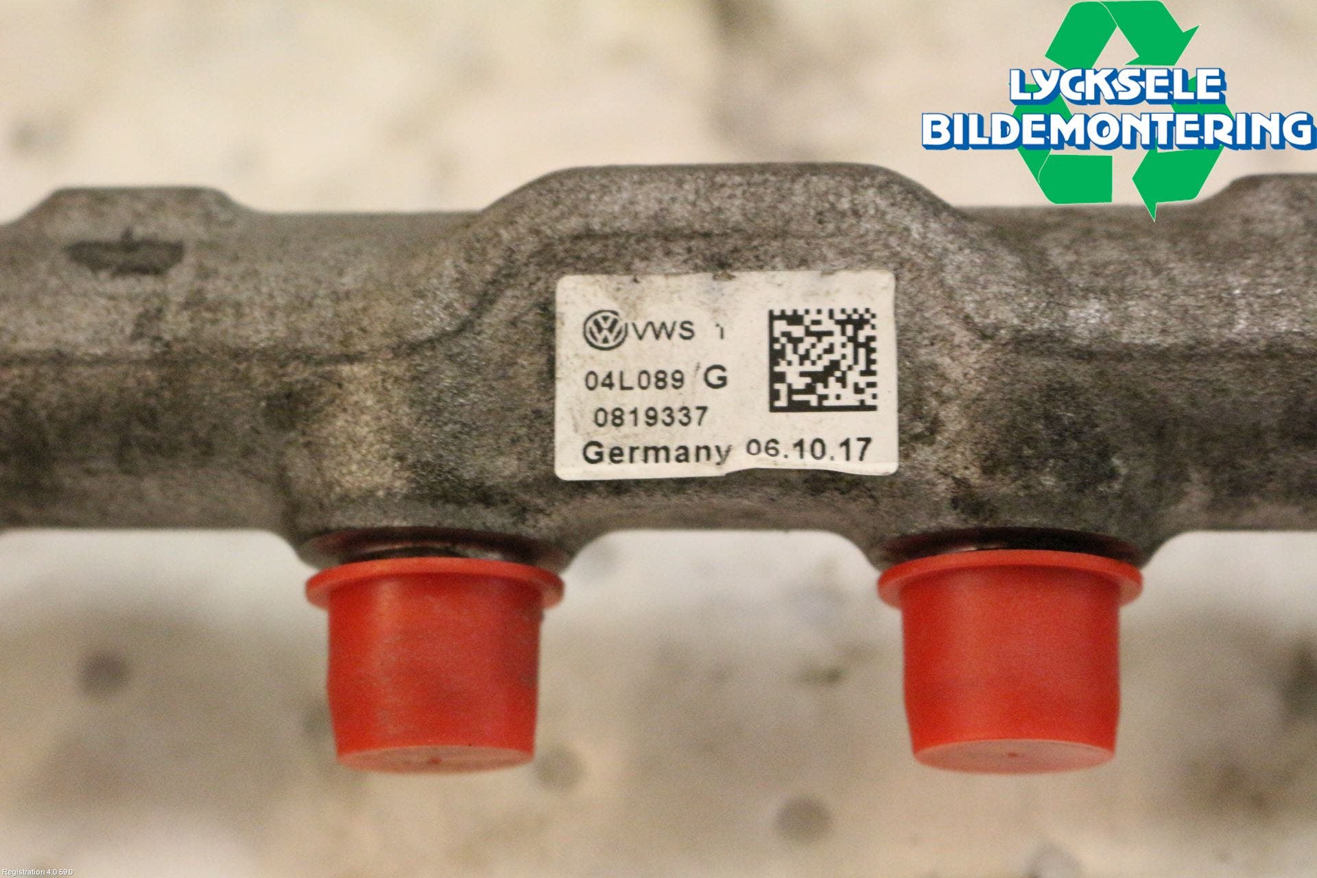 Volkswagen VW SHARAN 11- Inj. Fuelrail