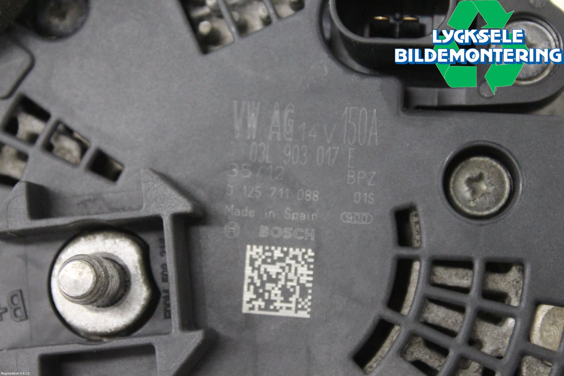 Audi A4 ALLROAD 09-16 Generator