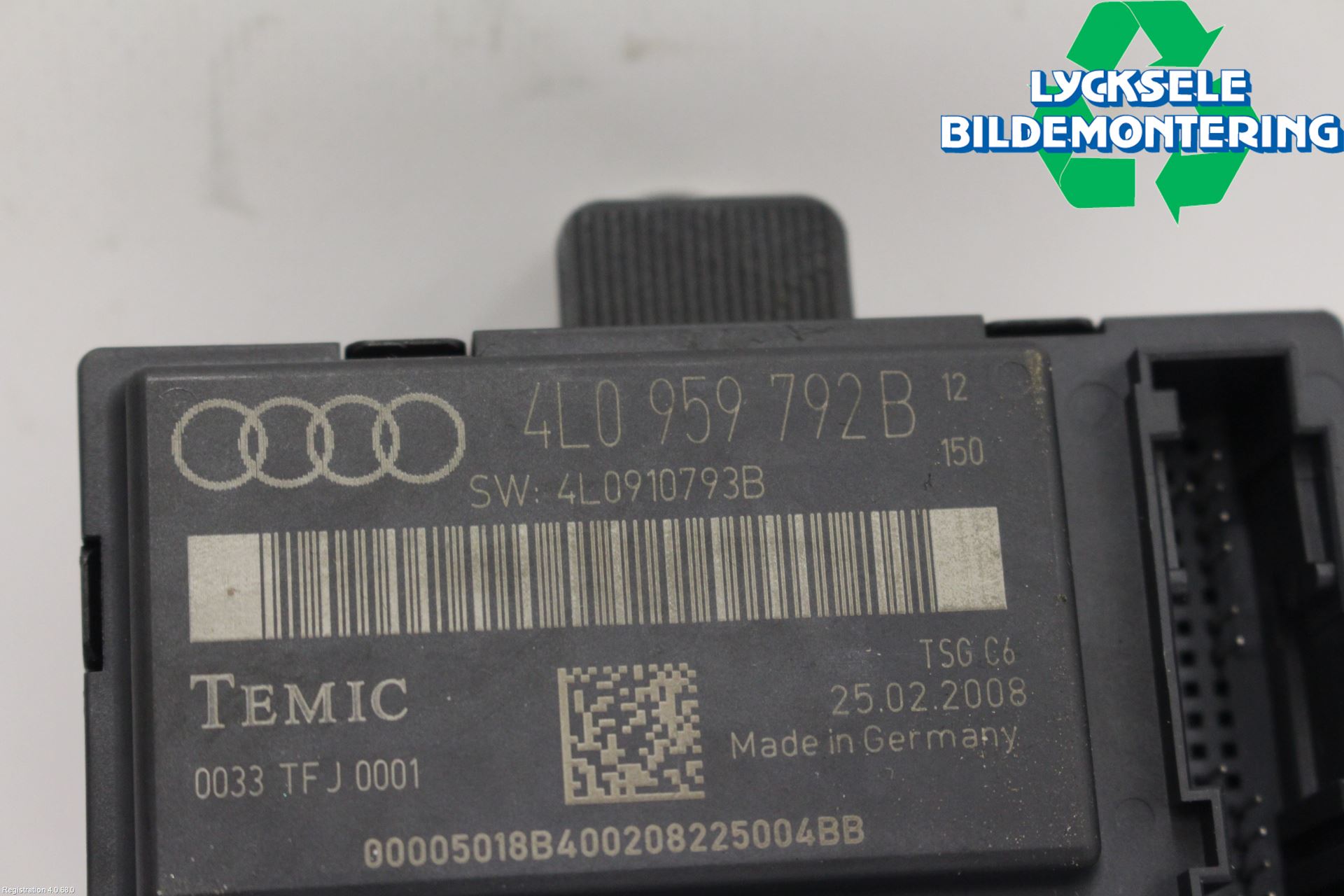 Audi Q7/SQ7 Styrenhet Dörr