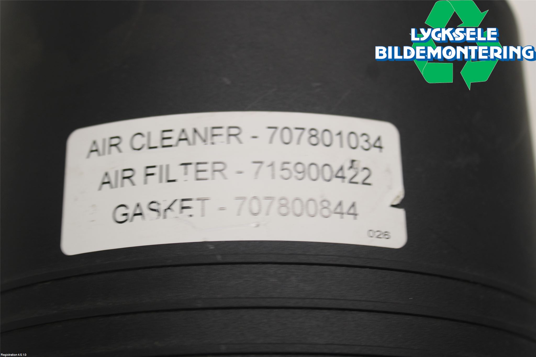 MC och moped ATV BRP/CAN AM Luftrenare